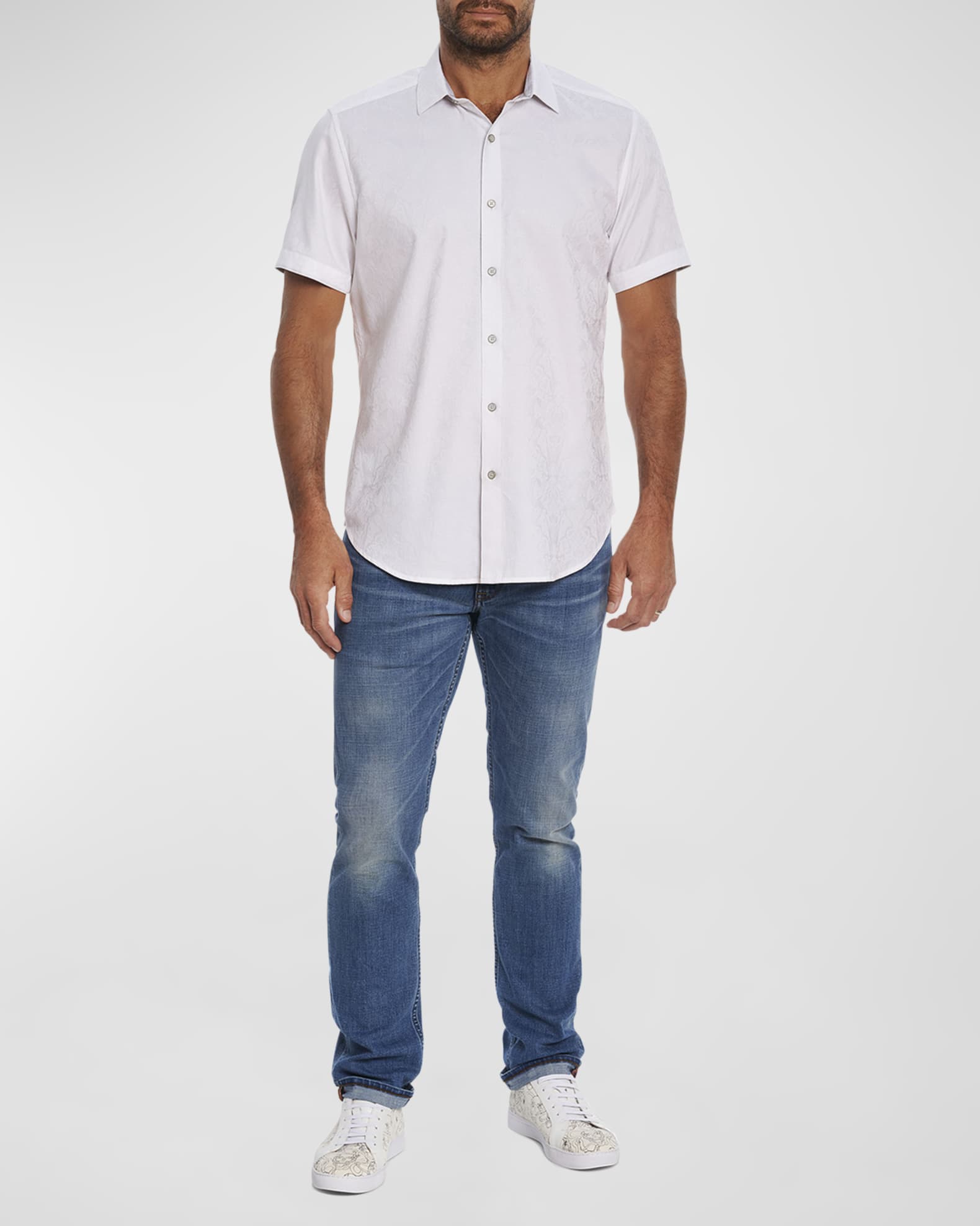 Men's Highland Damask Sport Shirt 1