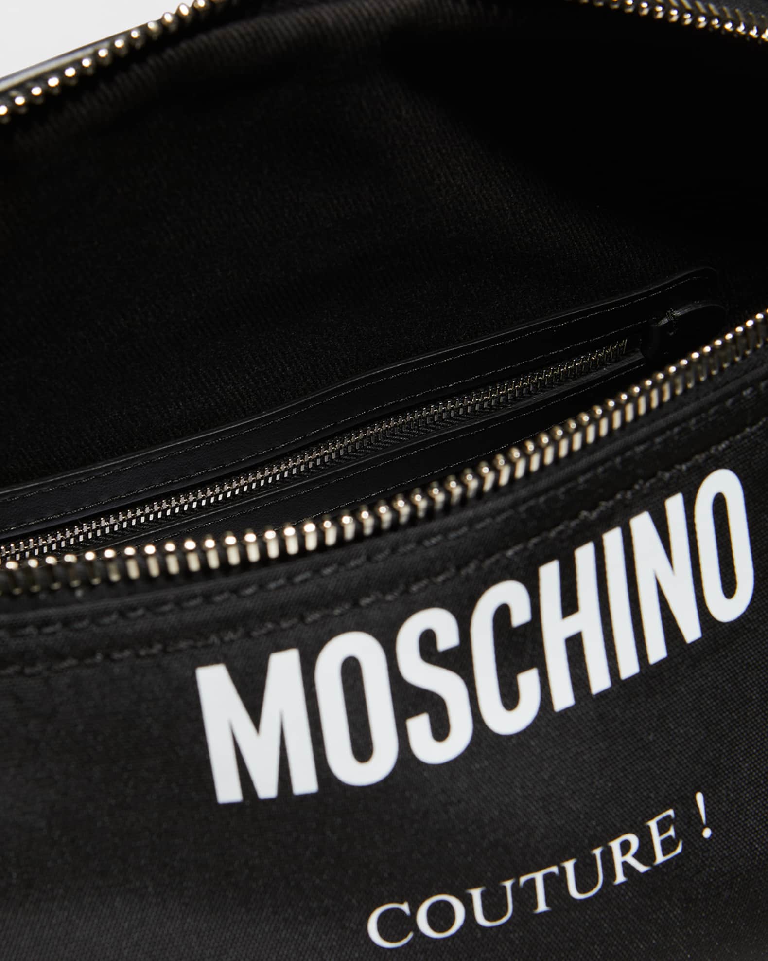 Moschino Men's Nylon Logo Belt Bag