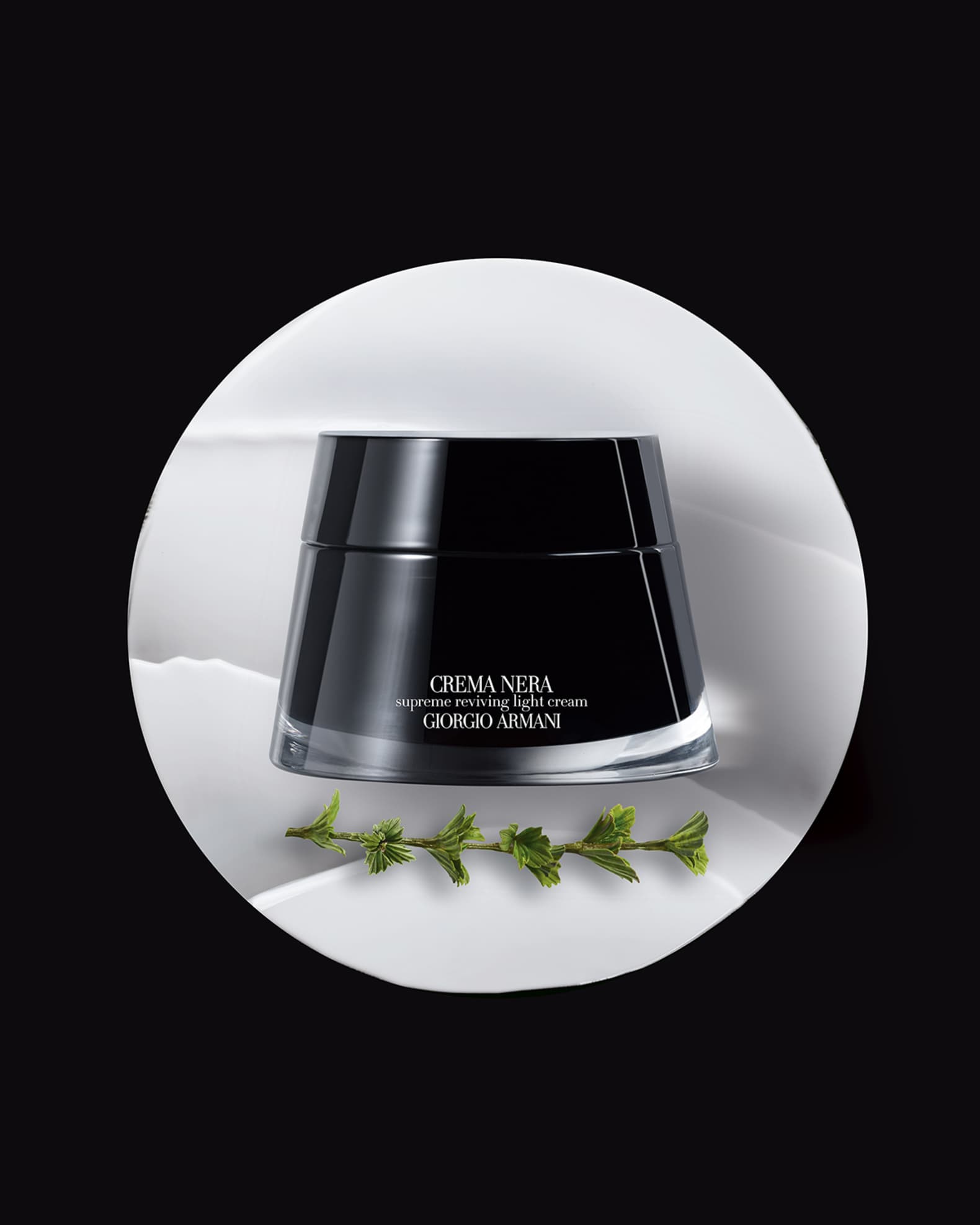 ARMANI beauty Crema Nera Supreme Lightweight Reviving Anti Aging Face Cream Neiman Marcus