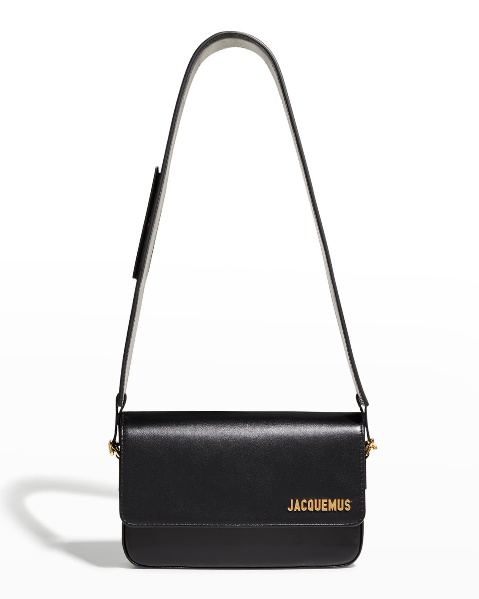 Jacquemus Le Carinu Leather Shoulder Bag Neiman Marcus