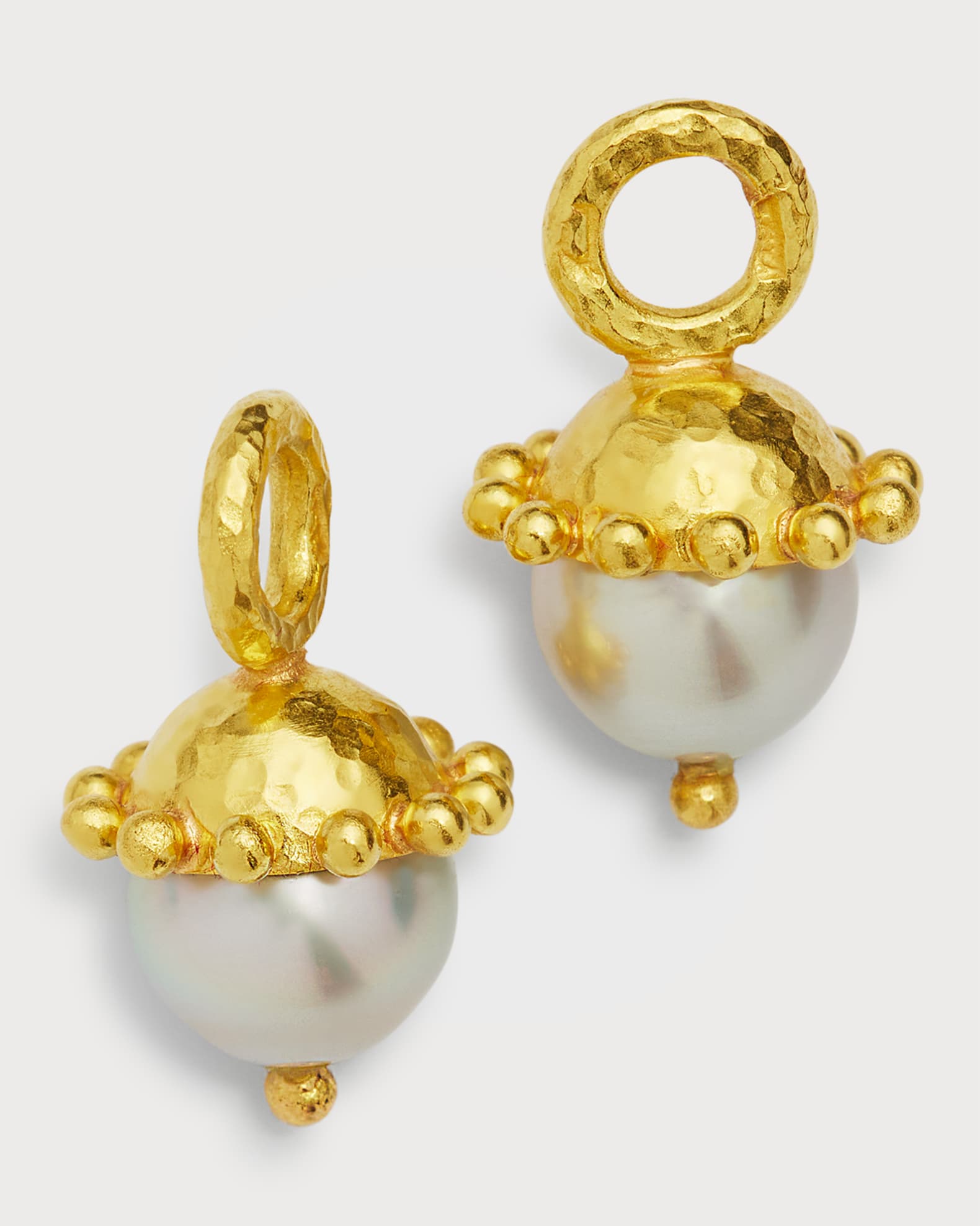 Elizabeth Locke Pearl Earring Charms Neiman Marcus