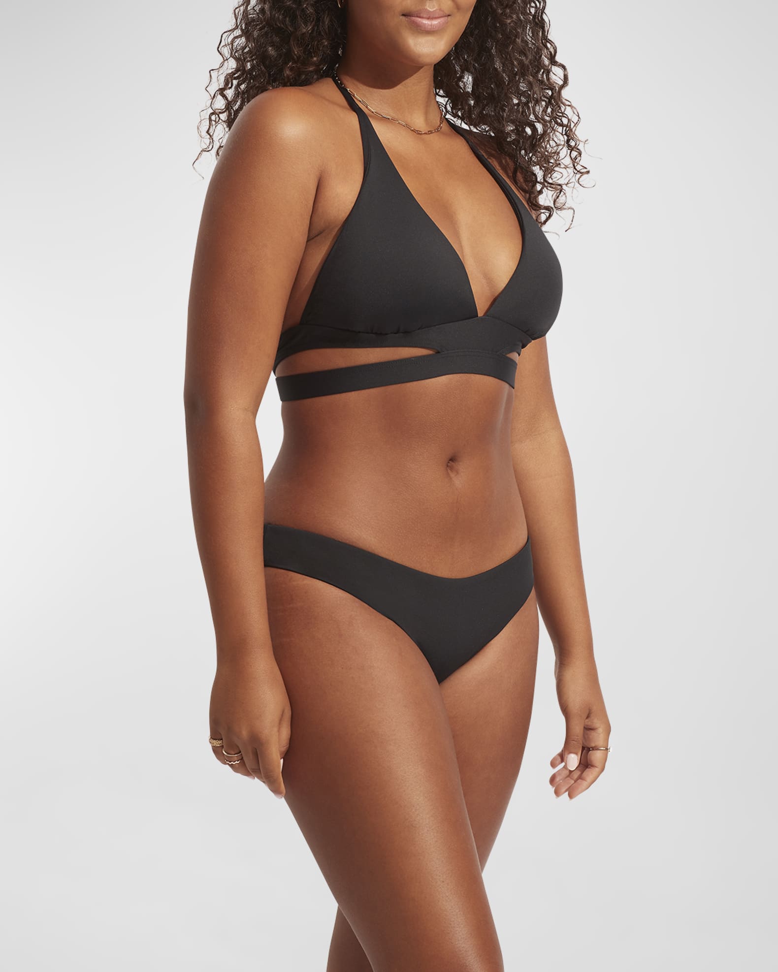 Hipster Bikini Bottoms - Recycled Fibers - Thumbnail 2