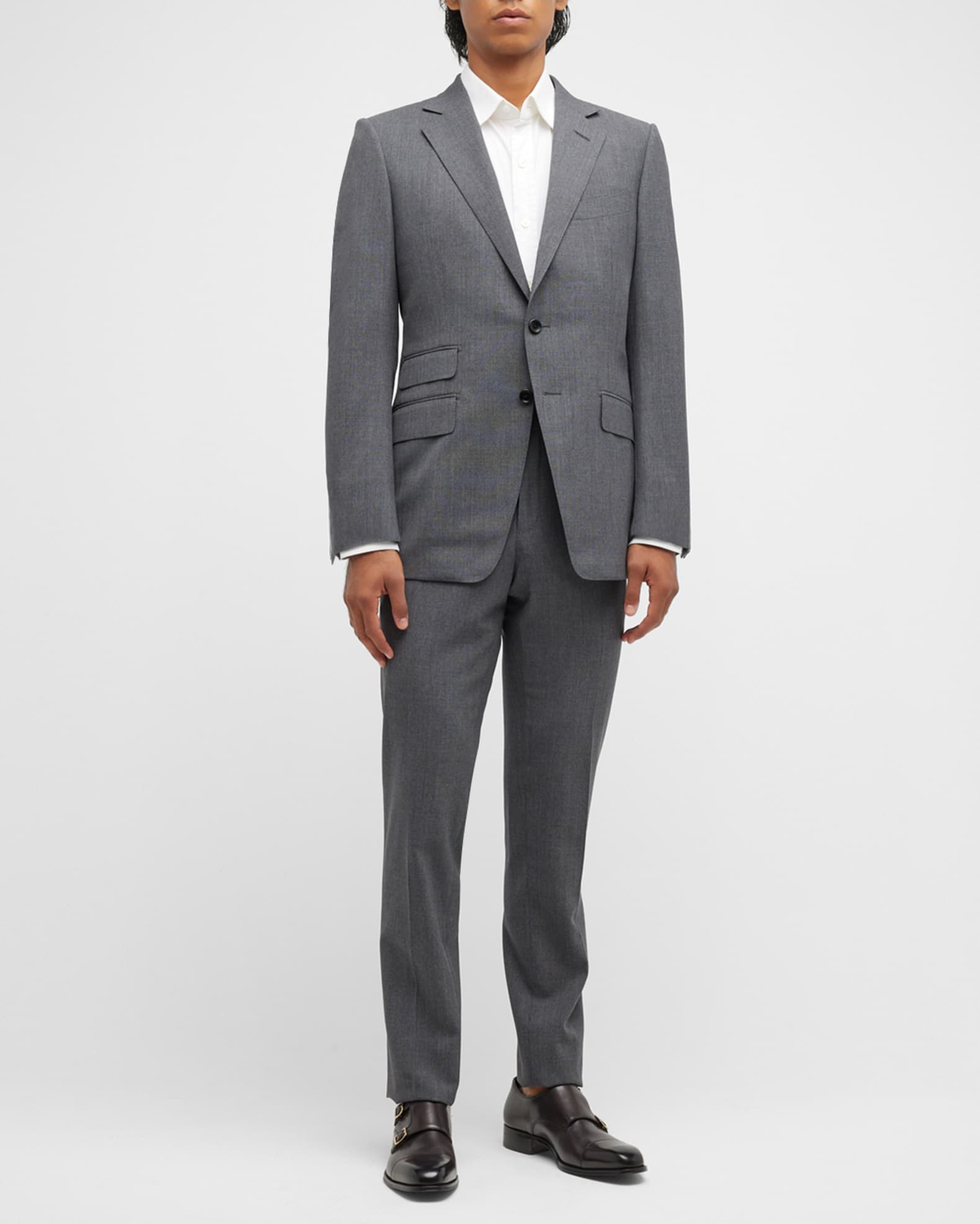 TOM FORD Men's O'Connor Solid Wool Suit | Neiman Marcus