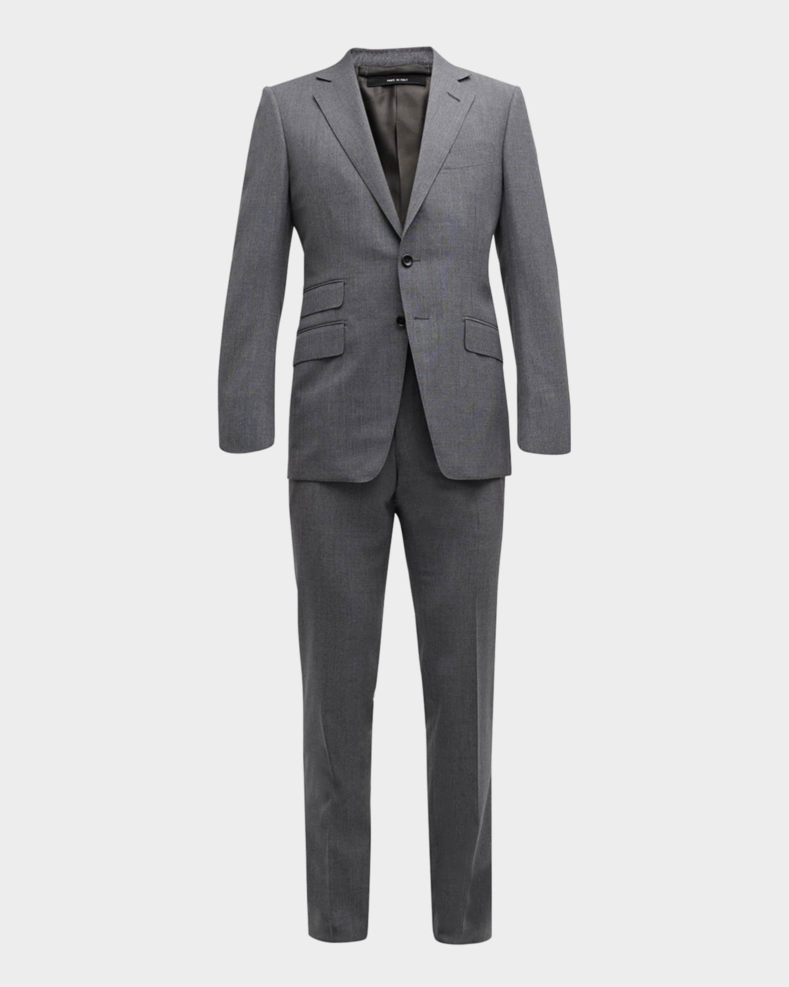 TOM FORD Men's O'Connor Solid Wool Suit | Neiman Marcus