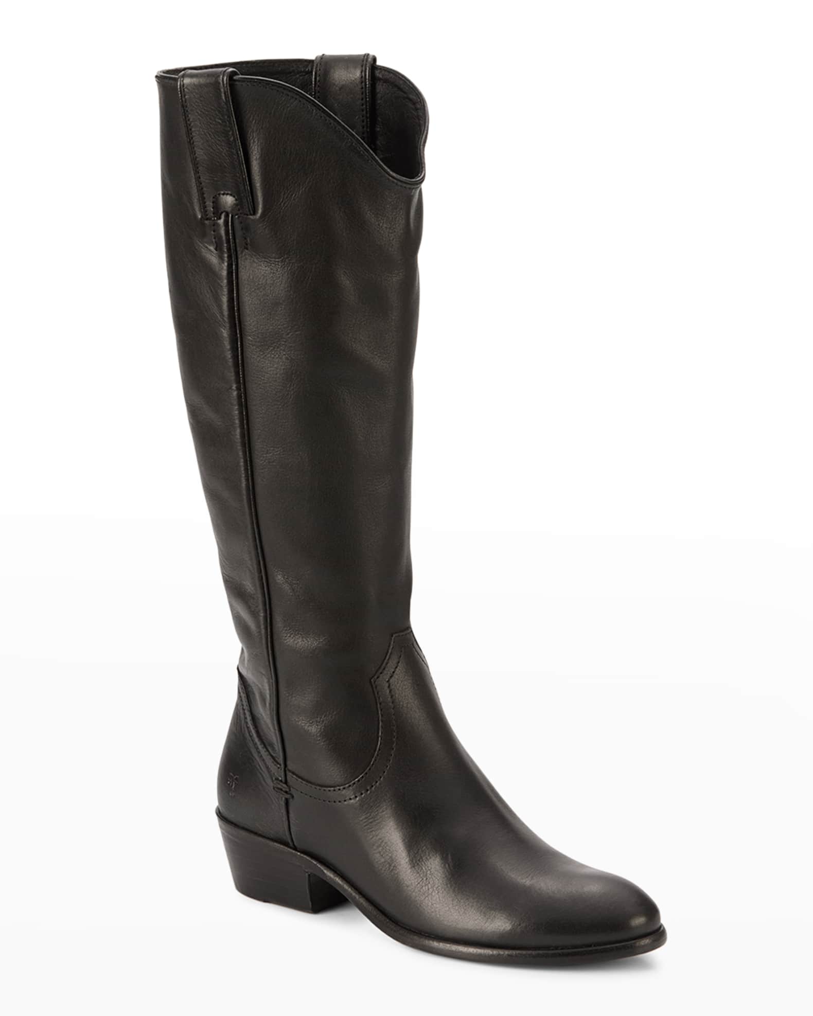 Frye Carson Pull On Leather Boots Neiman Marcus