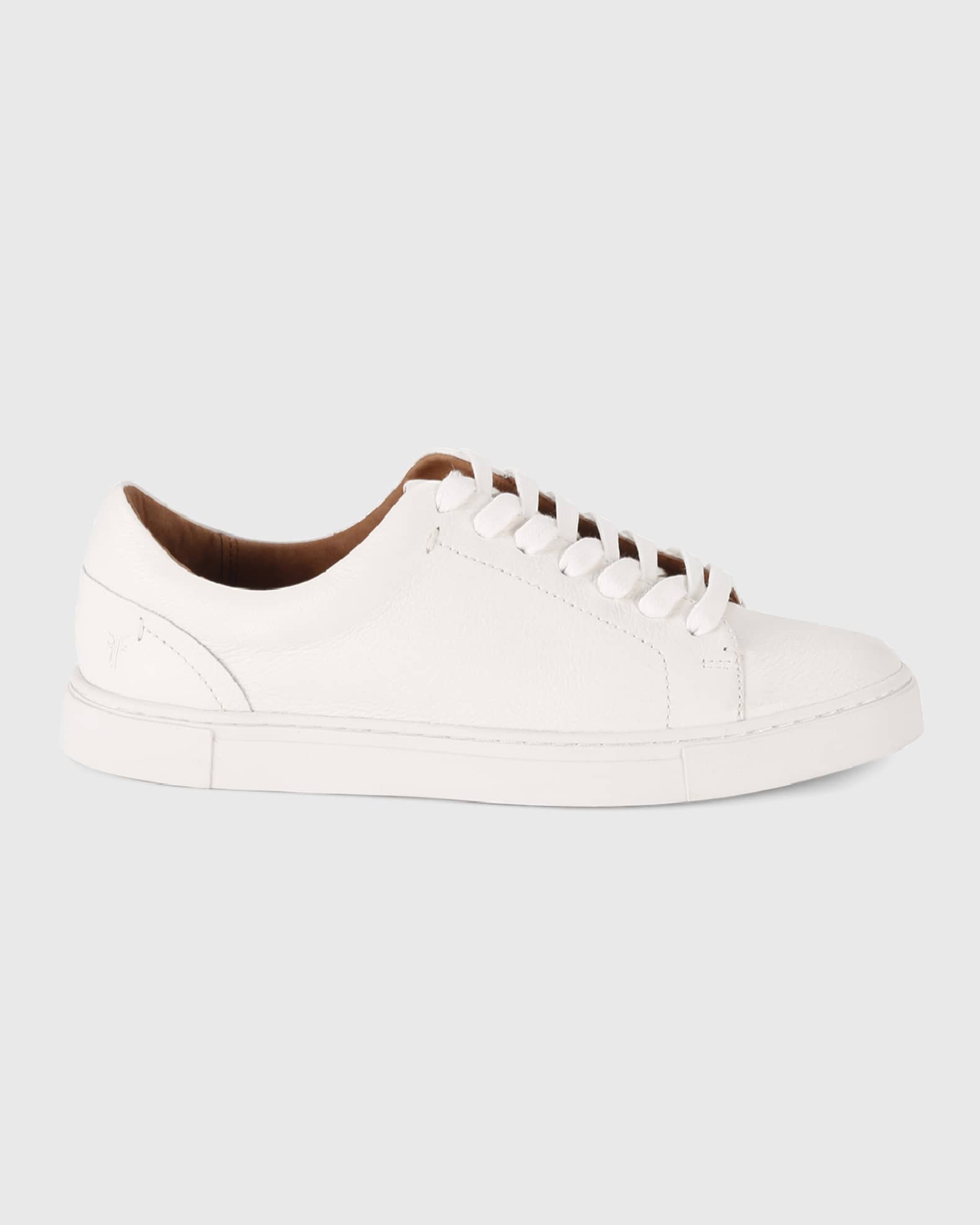 Frye Ivy Leather Low-Top Sneakers | Neiman Marcus