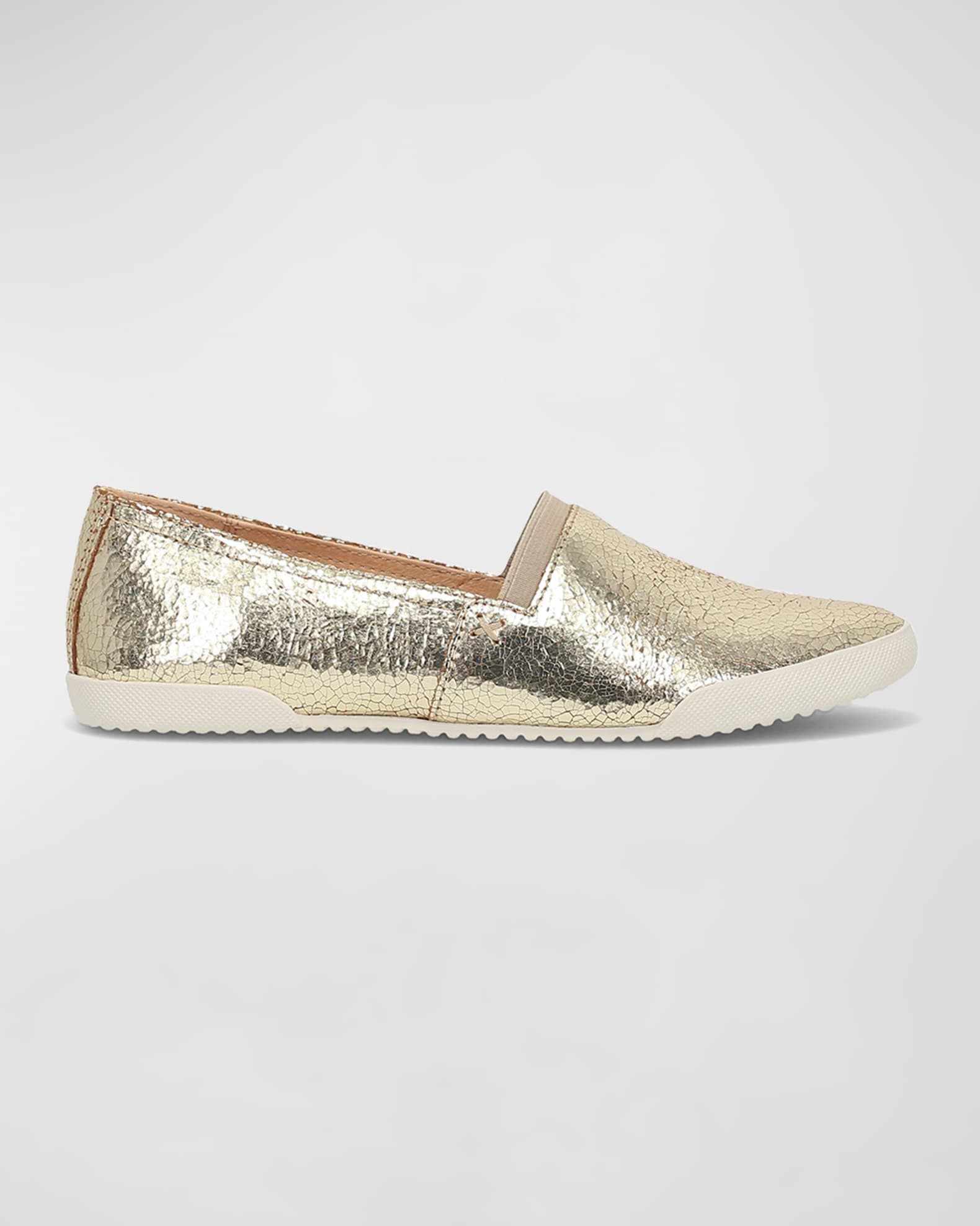 Frye Melanie Leather Slip-On Sneakers | Neiman Marcus