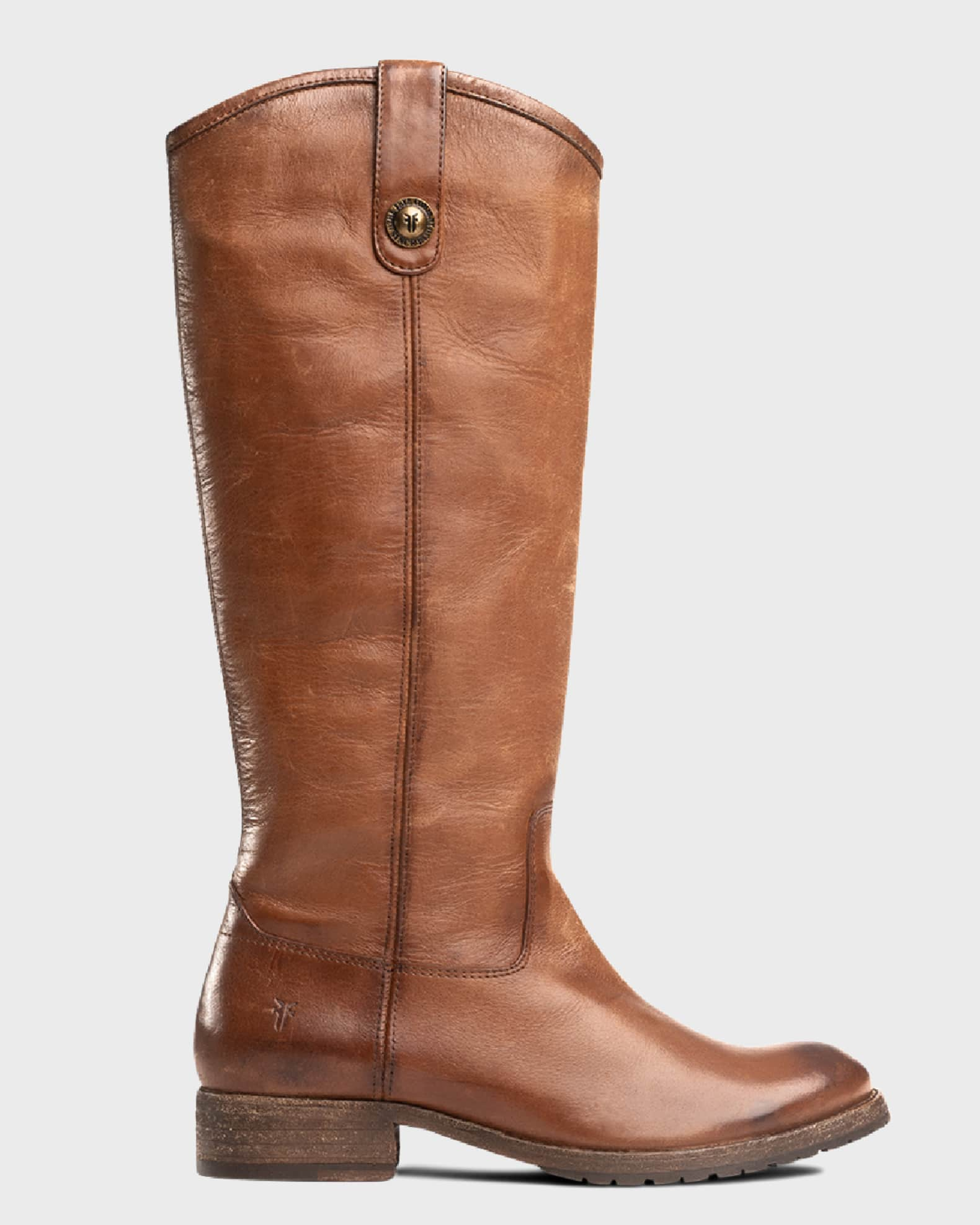 Melissa Button Lug-Sole Tall Riding Boots