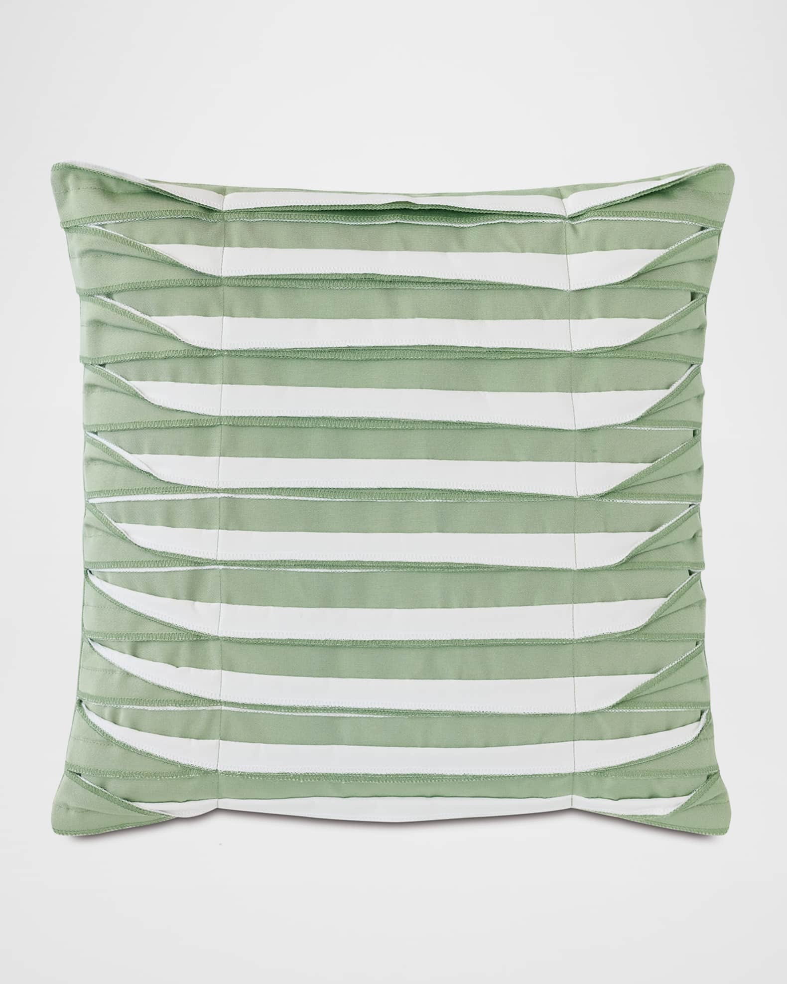 Plisse Pleated Decorative Pillow 0