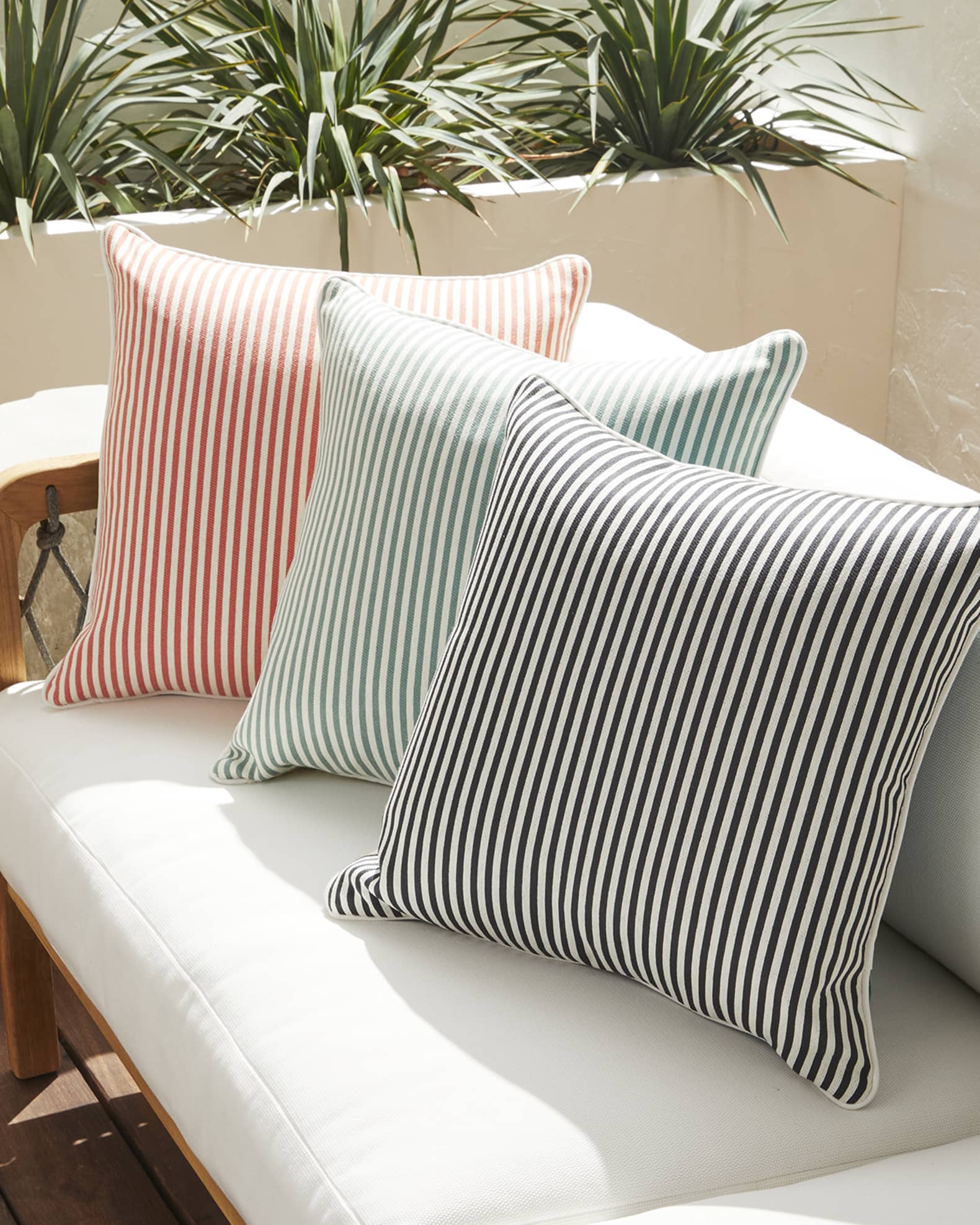 Eastern Accents Villa Reversible Decorative Pillow Neiman Marcus