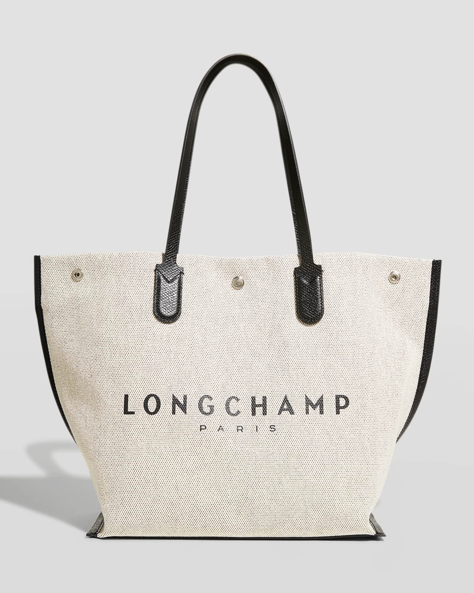 Longchamp Canvas Tote Bag