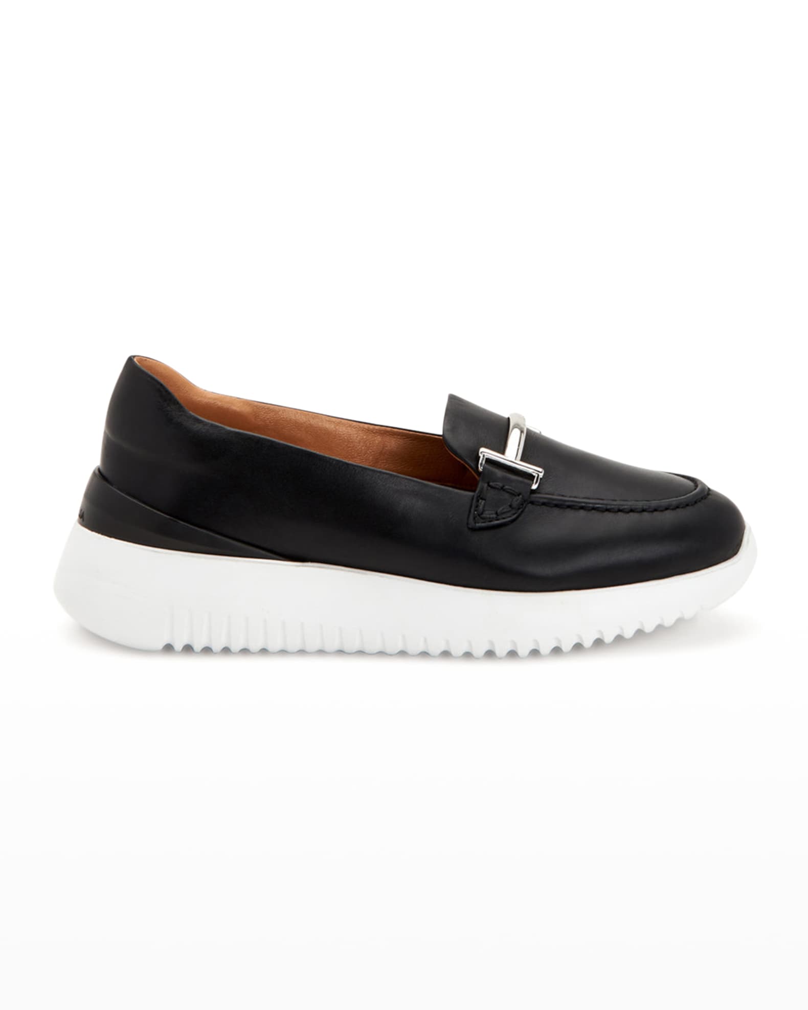 Aquatalia Callee Suede Sneaker Loafers | Neiman Marcus