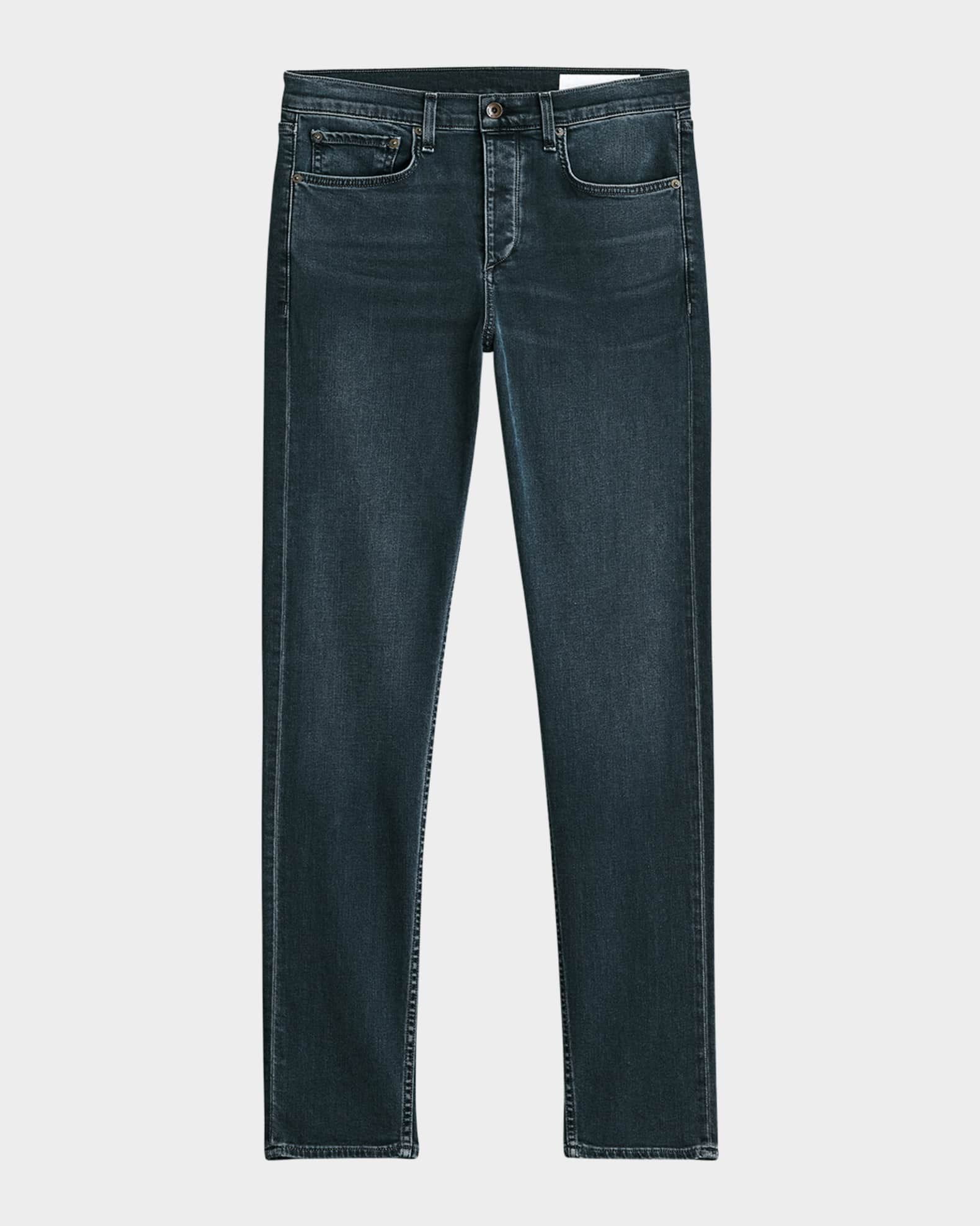 RAG & BONE Fit 2 Action Slim-Fit Straight-Leg Loopback Jeans for