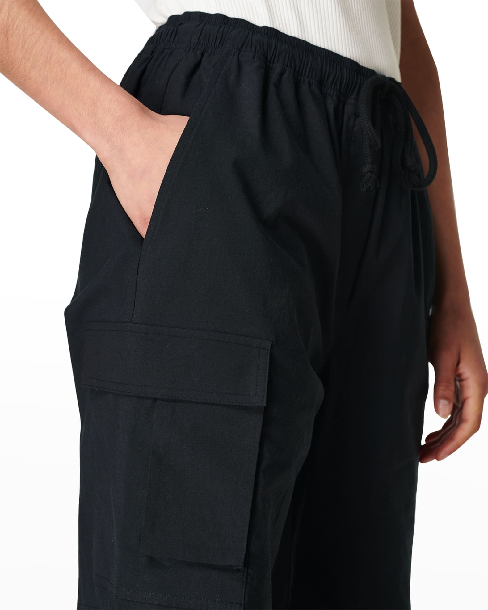 Sweaty Betty Quinn Drawstring Cargo Trousers | Neiman Marcus