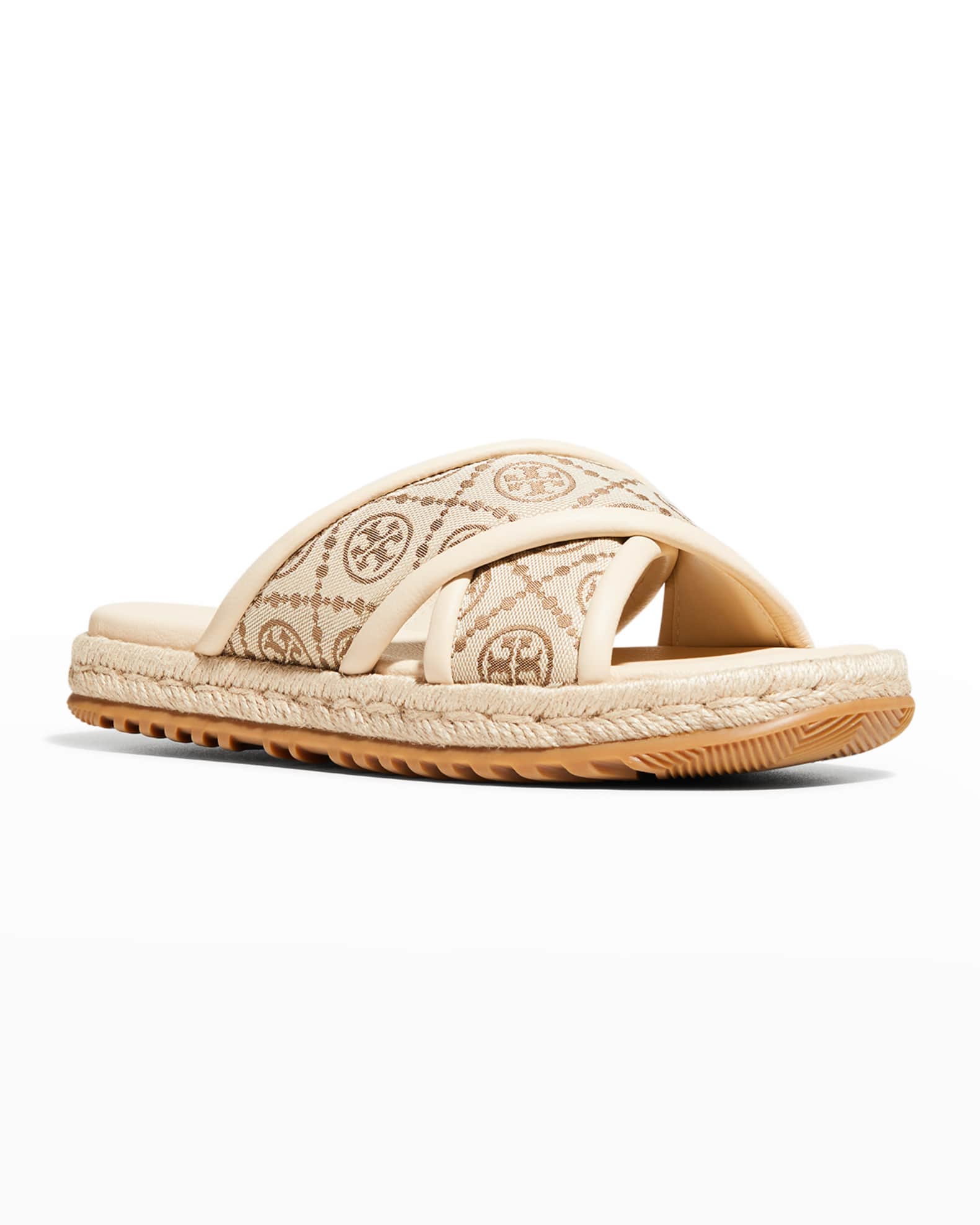 Tory Burch Blossom Espadrille-Nappa Leather size 5 