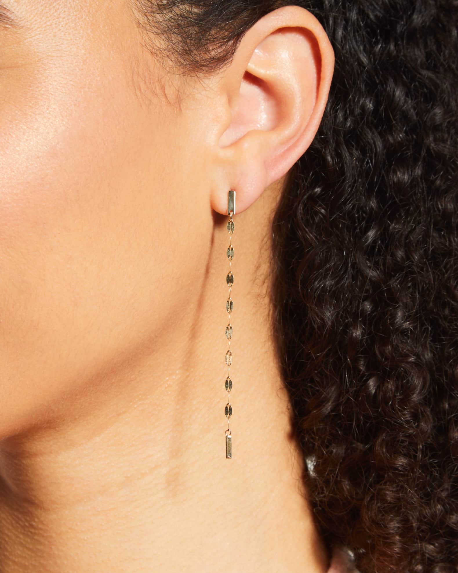 Small Linear Mega Gloss Blake Duster Earrings 1