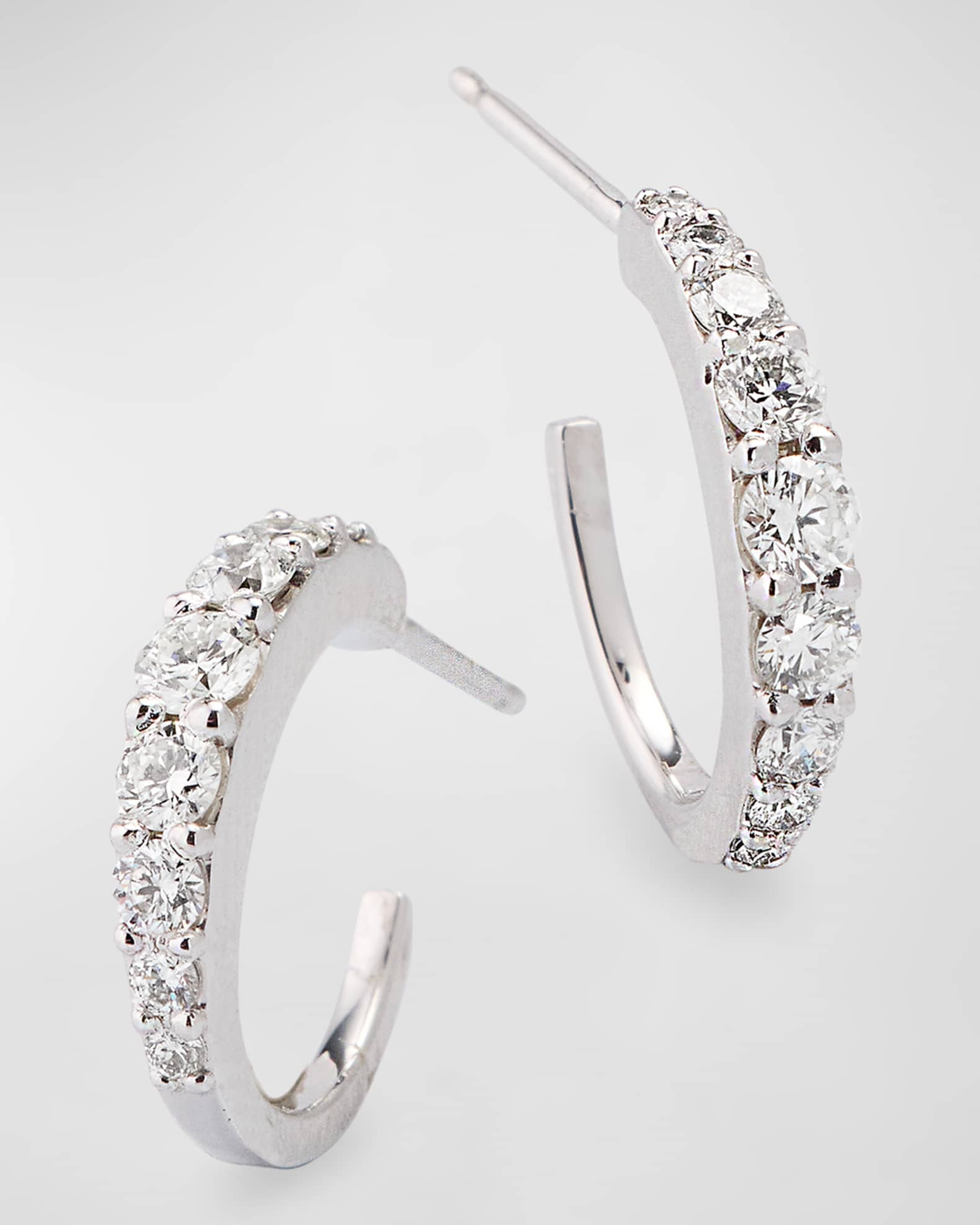 Flawless Graduating Huggie Earrings 0