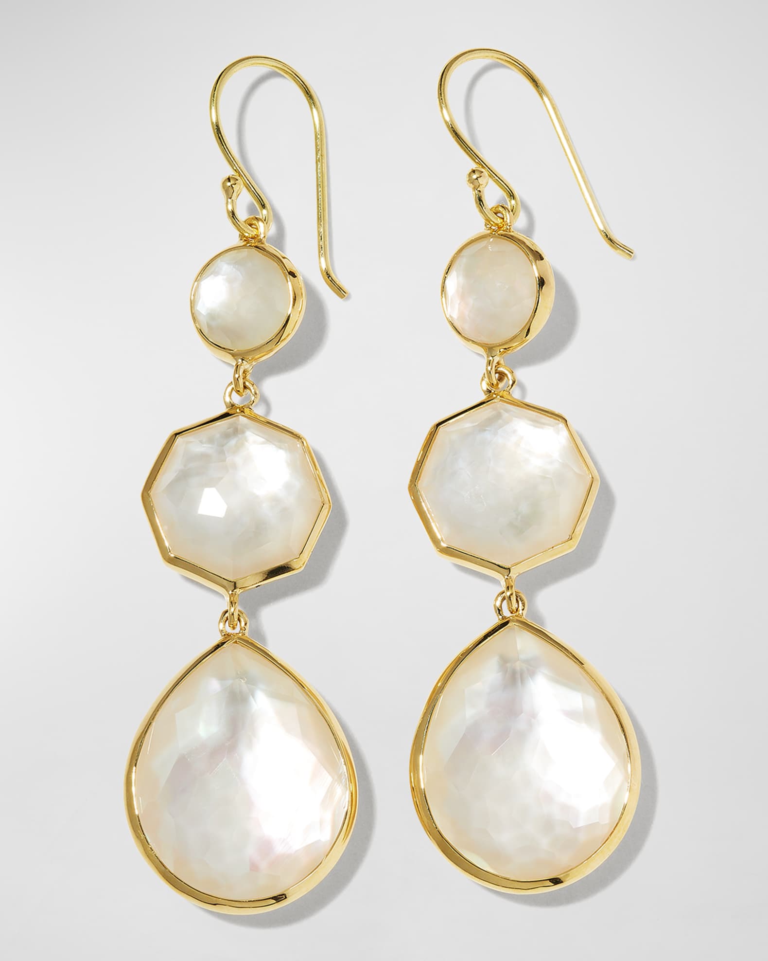Small Crazy 8's Earrings in 18K Gold 0