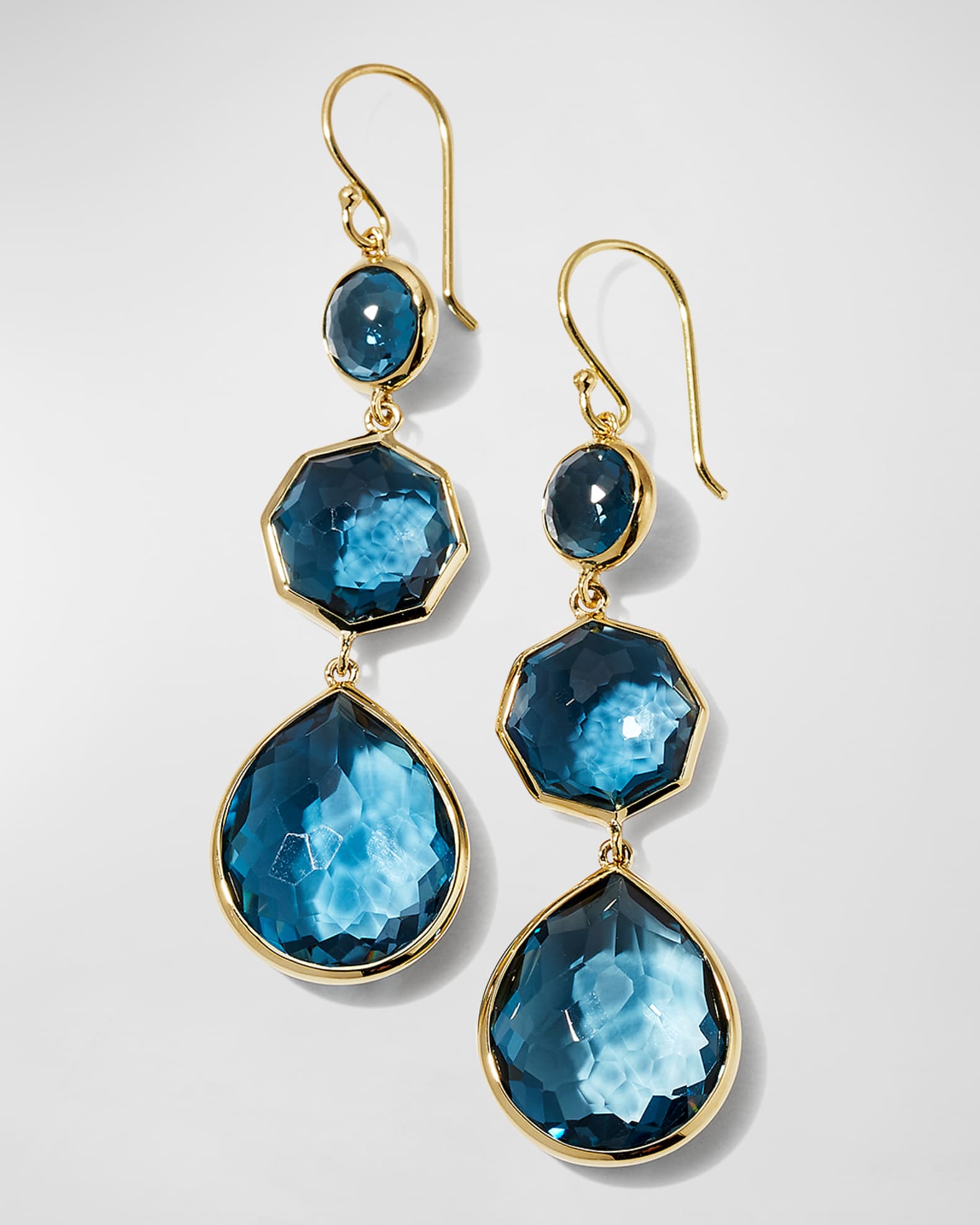 Small Crazy 8's Earrings in 18K Gold 0