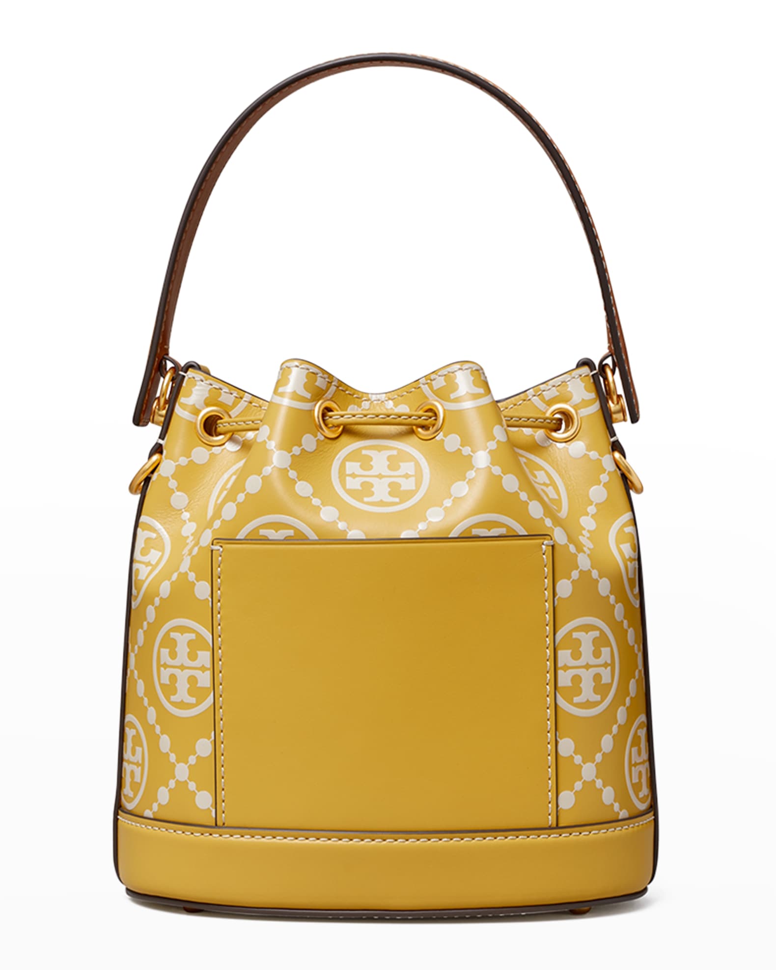 Tory Burch T Monogram Embossed Bucket Bag Neiman Marcus