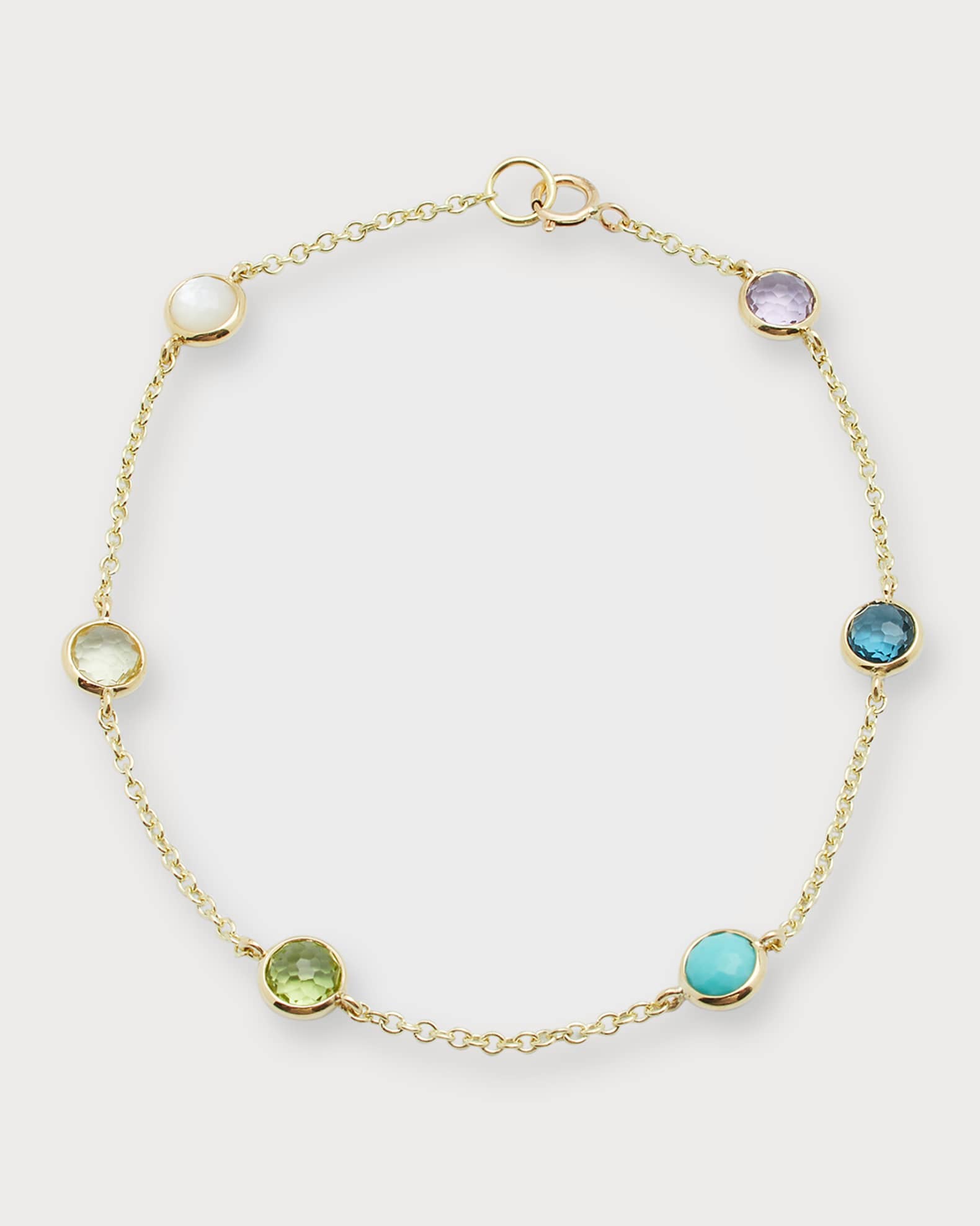 Lollipop Confetti Bracelet in 18K Gold 0