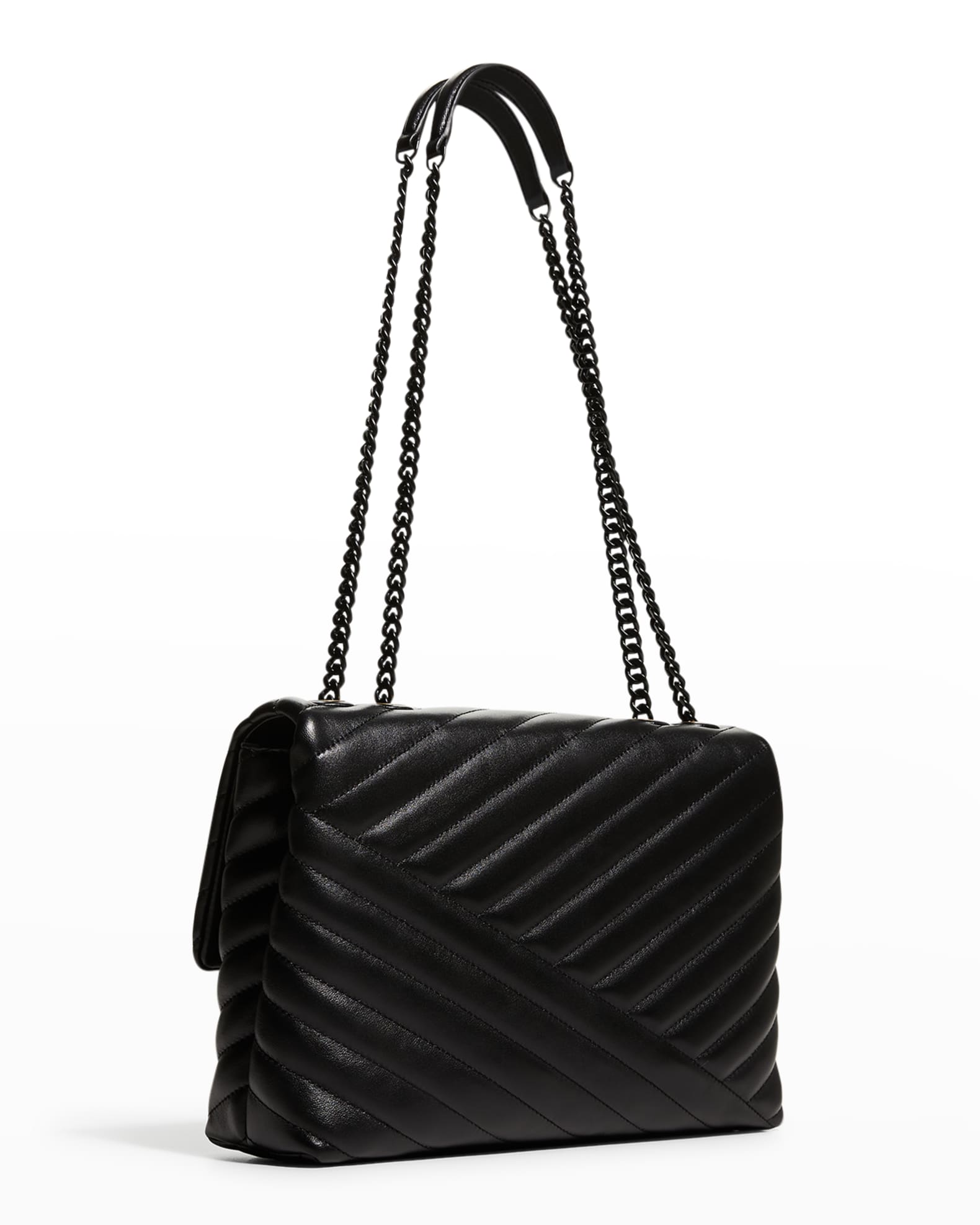 Small Kira Moto Quilt Convertible Shoulder Bag: Women's Handbags
