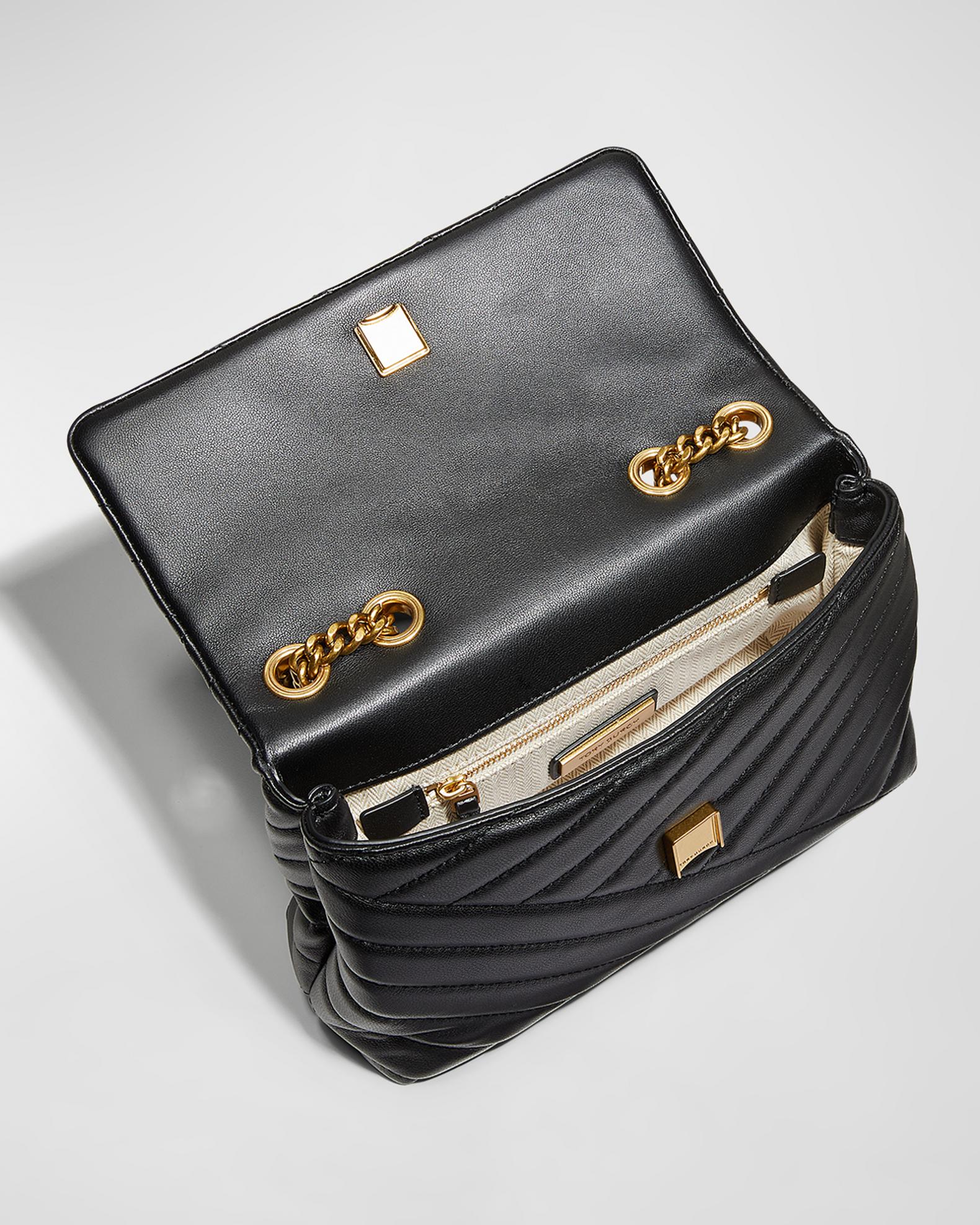 Tory Burch Kira Chevron Small Covertible Shoulder Bag | Neiman Marcus