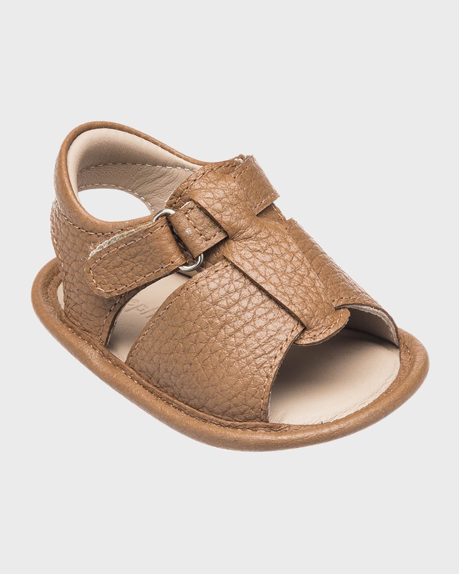 Elephantito Boy's Caged Leather Sandals, Baby/Toddler/Kids Neiman Marcus