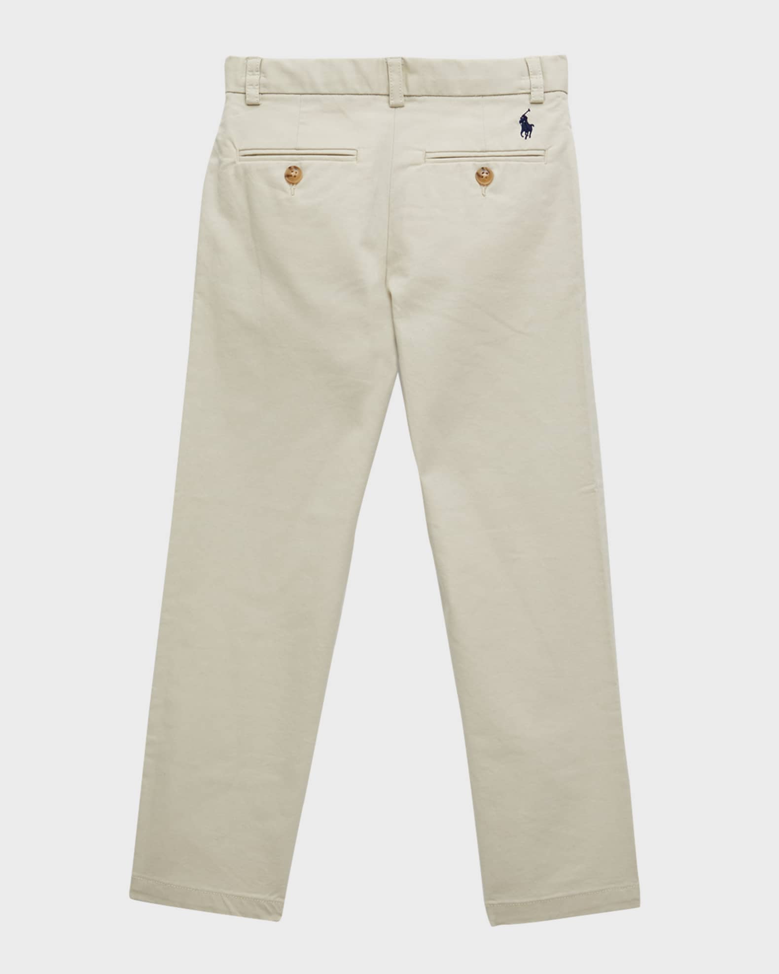 Boy's Flat Front Chino Pants, Size 2T-7 1