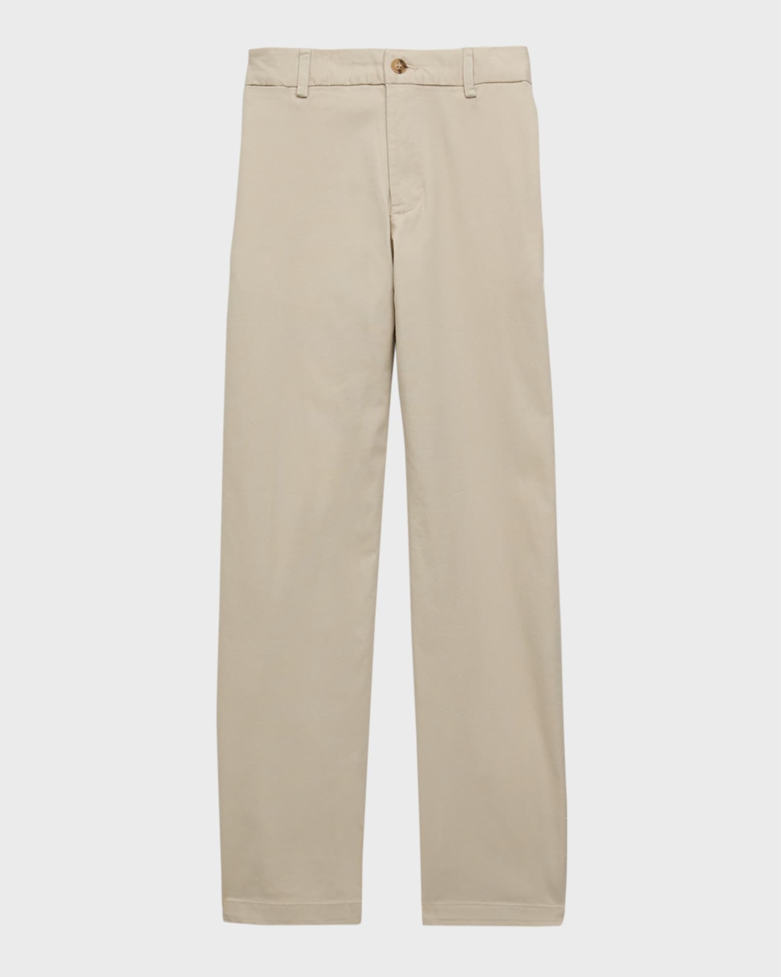 Ralph Lauren Childrenswear Boy's Flat Front Chino Pants, Size 4-14