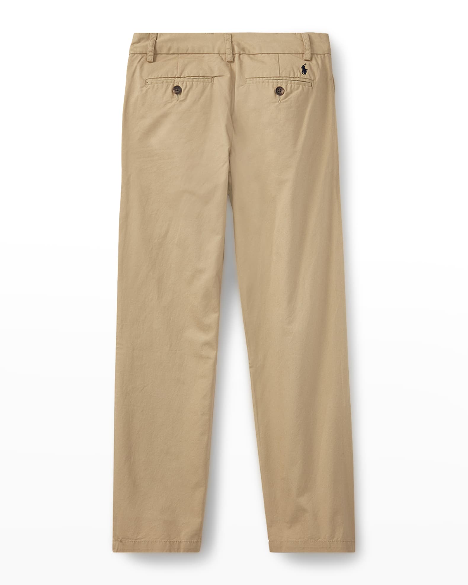 Boy's Flat Front Chino Pants 1