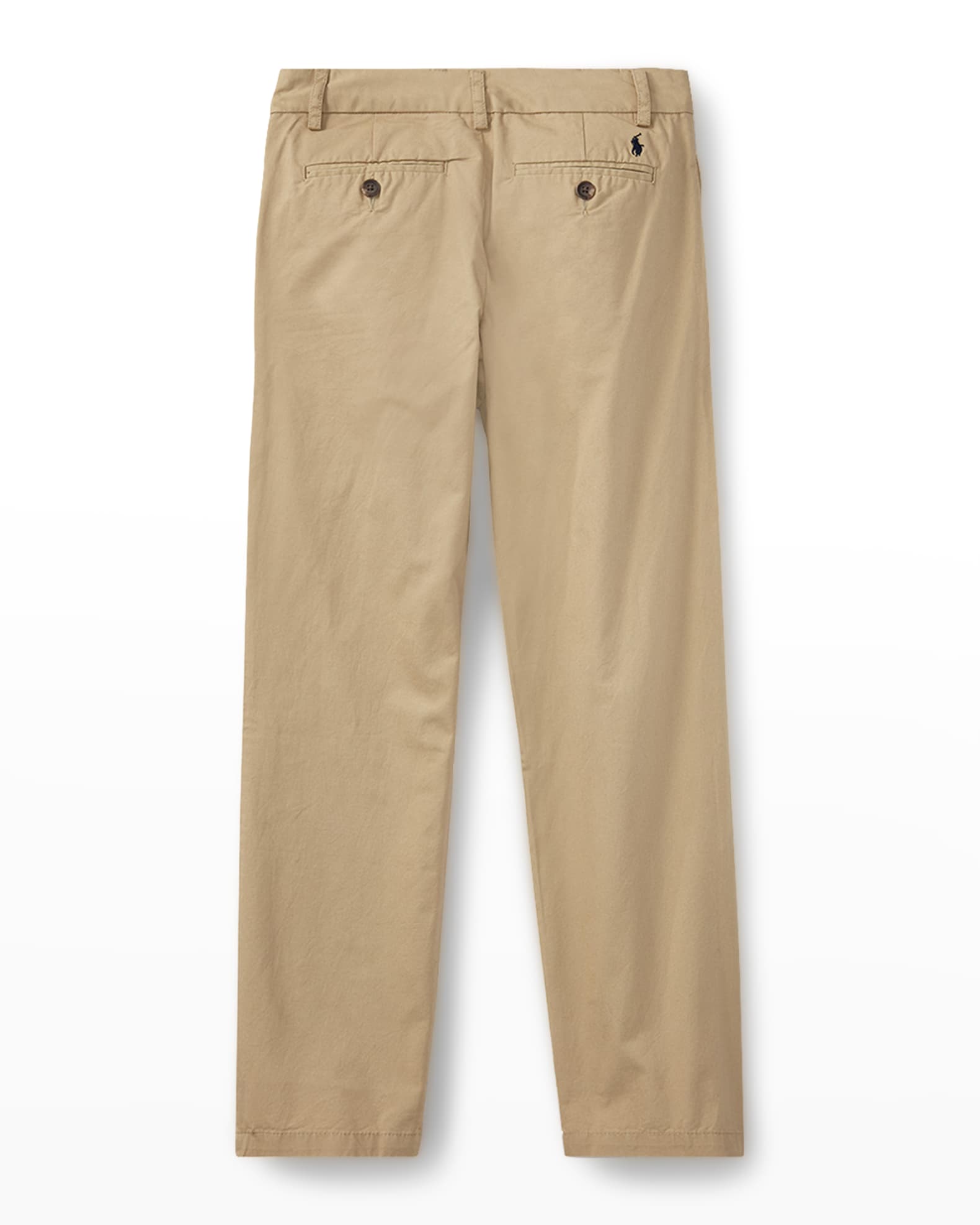 Ralph Lauren Childrenswear Boy's Flat Front Chino Pants, Size 4-14 ...