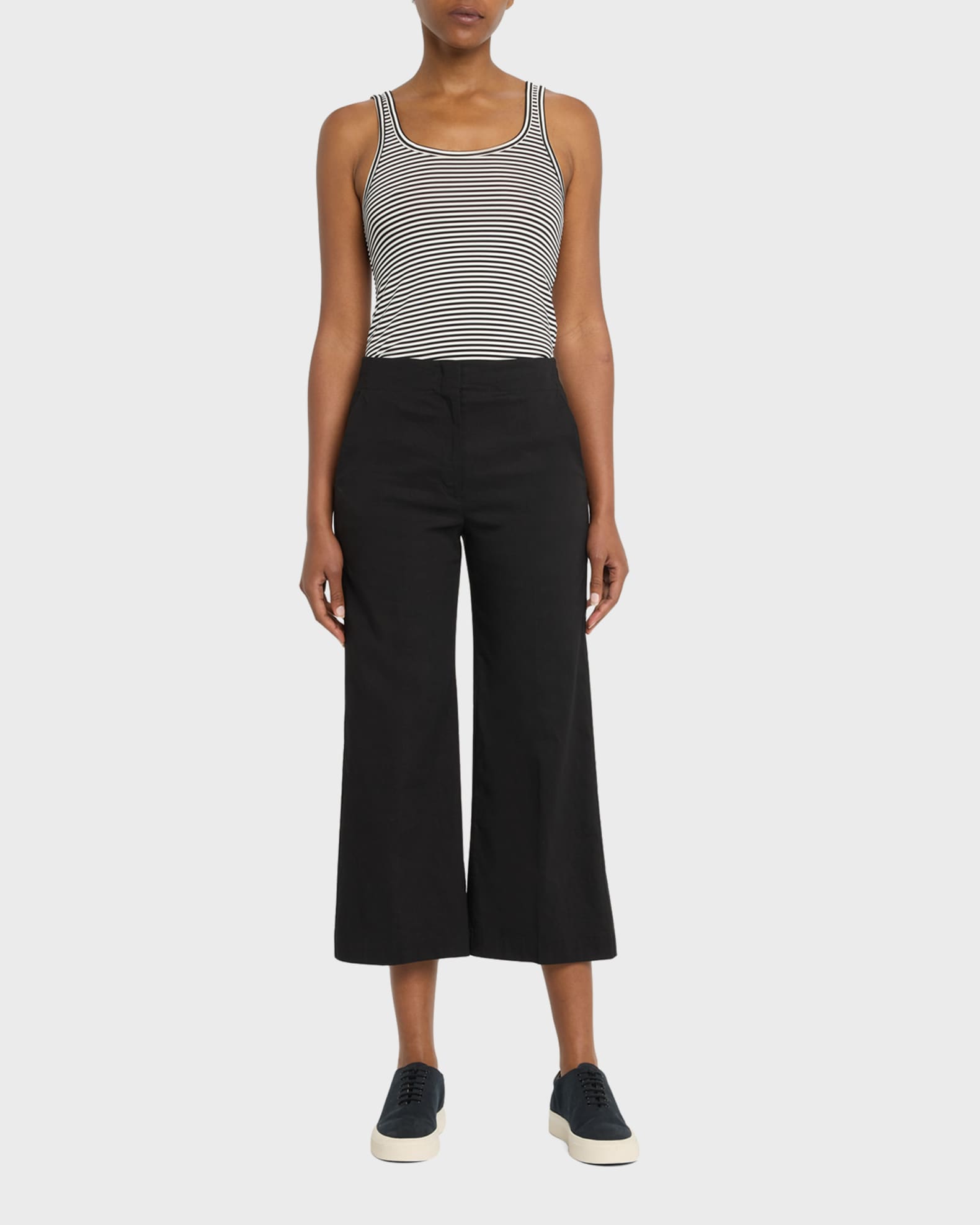 Terena Cropped Wide-Leg Pants 1