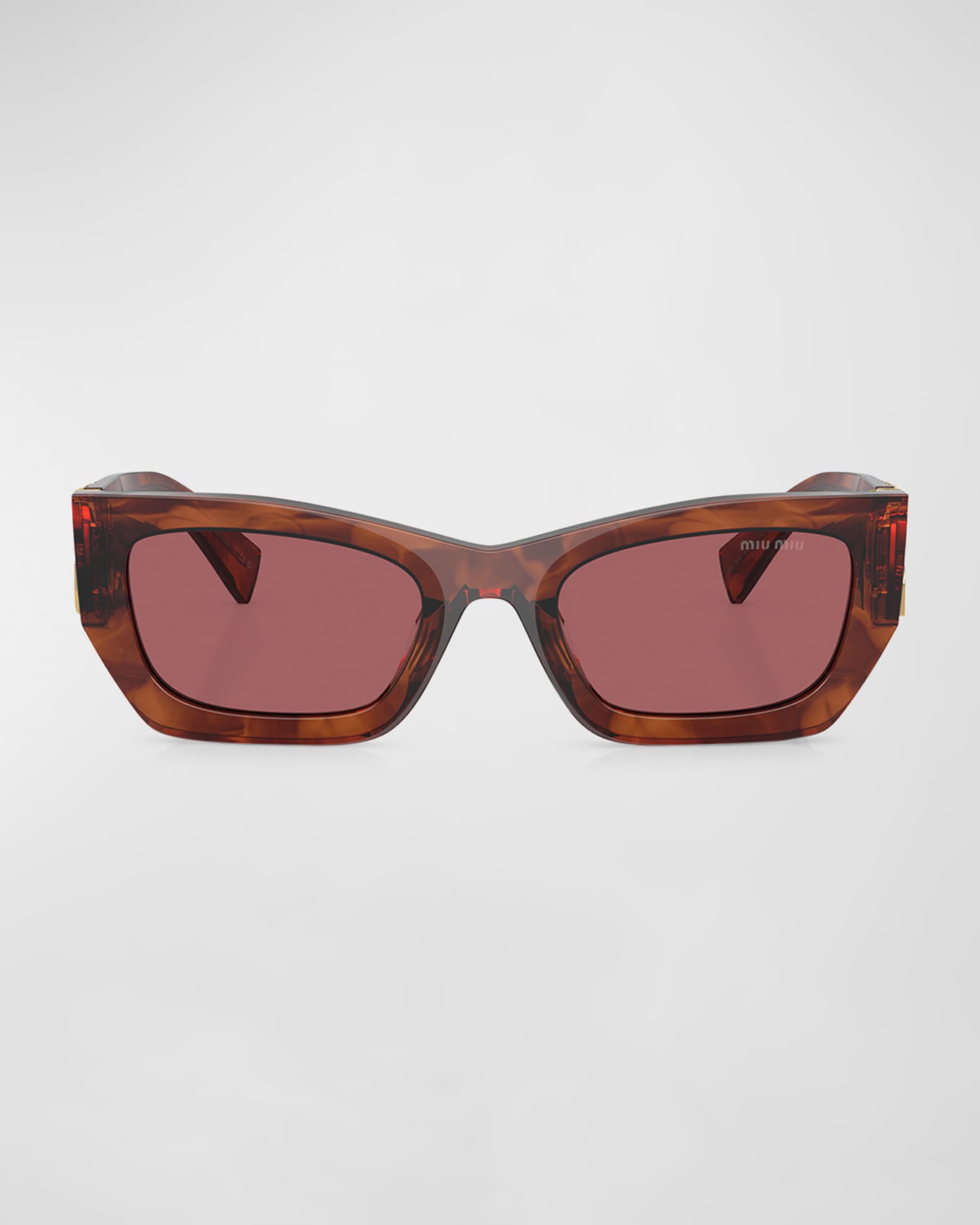 Miu Miu Rectangular Acetate Sunglasses main image 0