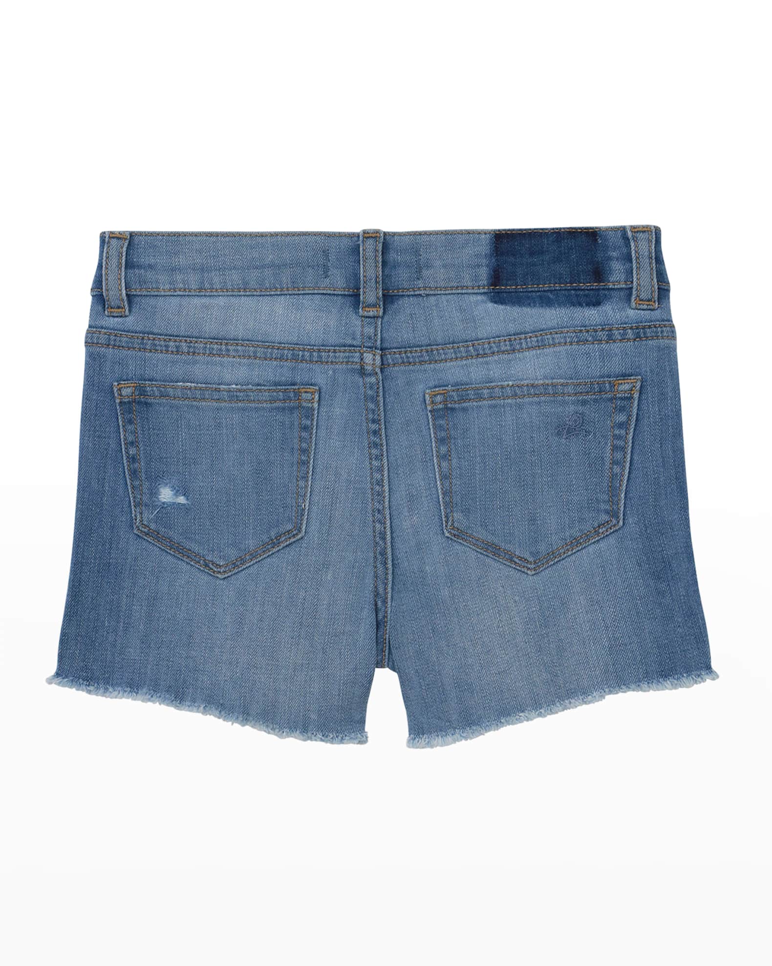 Girl's Lucy Cut Off Denim Shorts, Size 7-16 1
