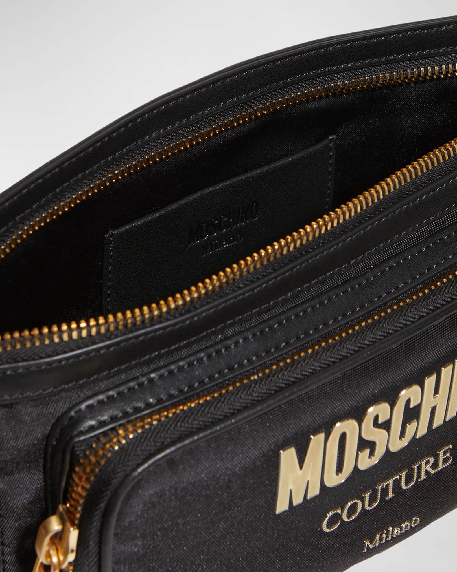 Moschino Men's Logo Belt Bag | Neiman Marcus