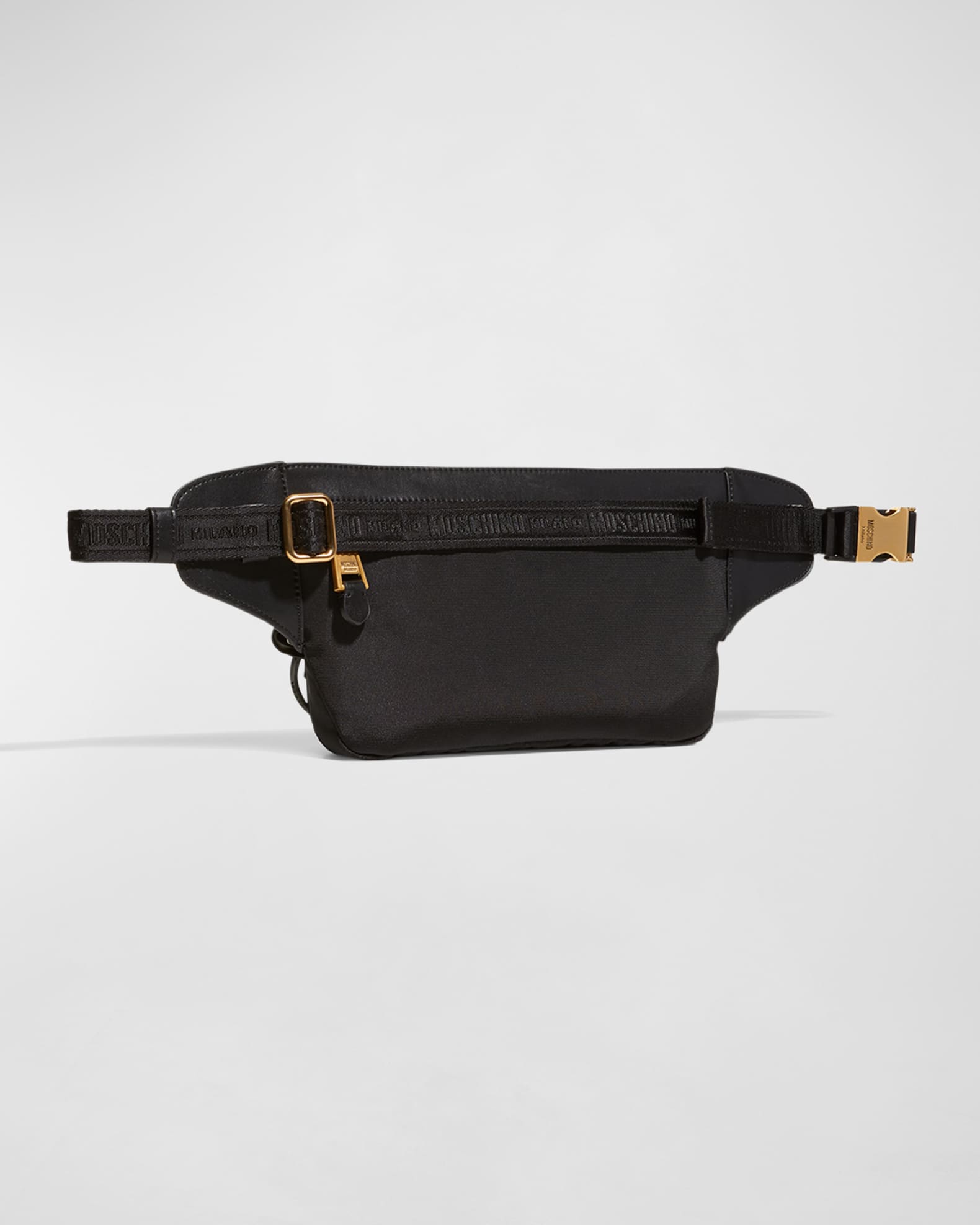 Moschino Men's Logo Belt Bag | Neiman Marcus