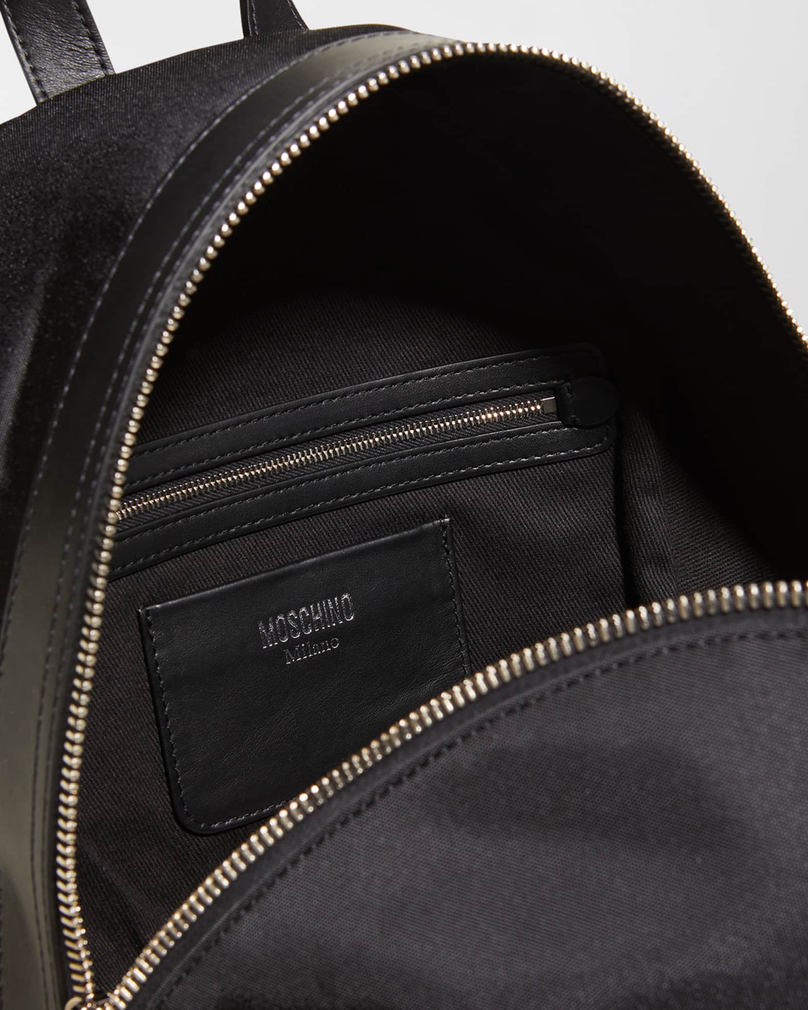 Moschino Men's Logo Backpack | Neiman Marcus