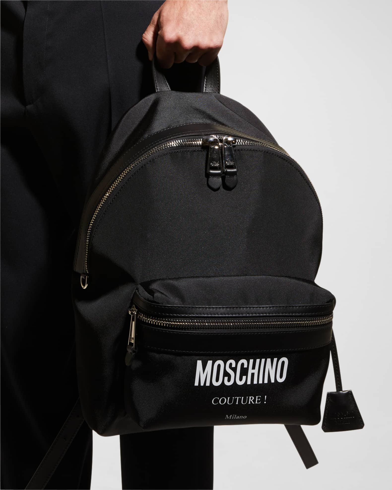 Moschino Men's Logo Backpack