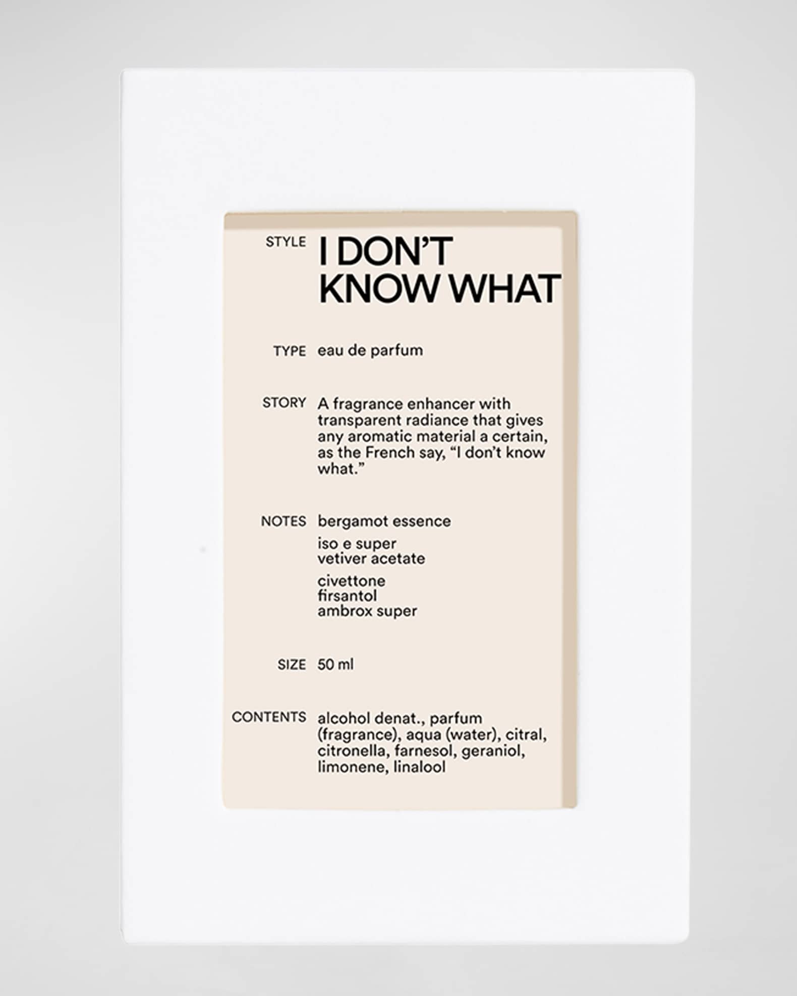 I Don't Know What Eau de Parfum, 1.7 oz. 1