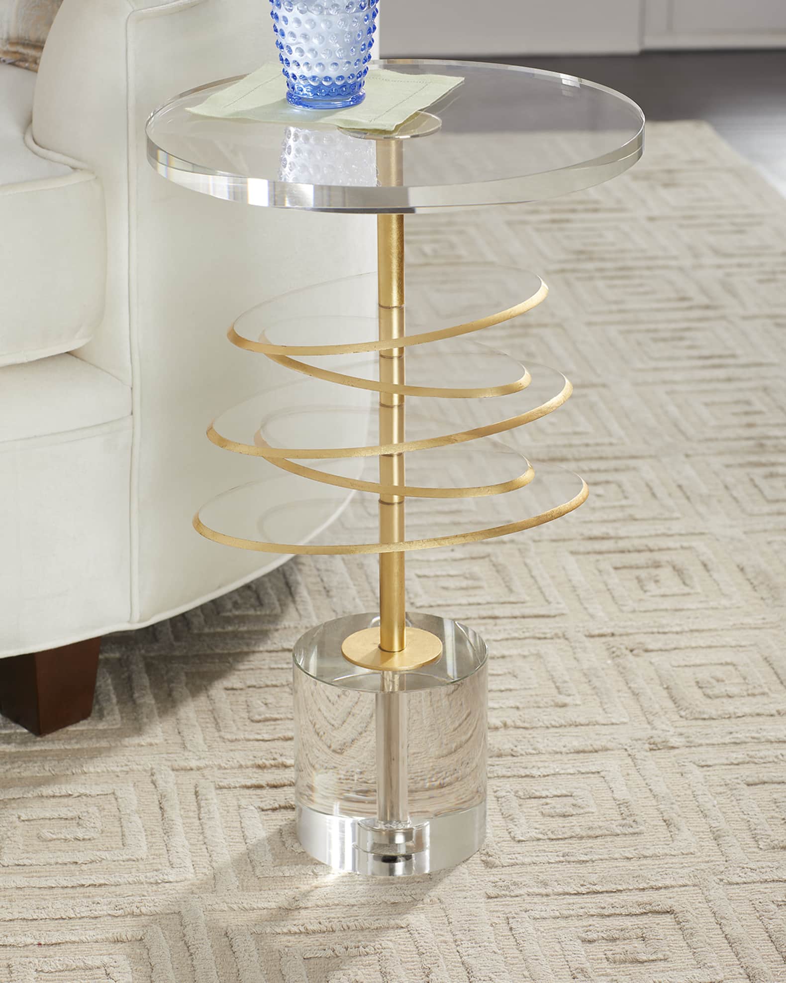 Acrylic Discs Martini Table 1