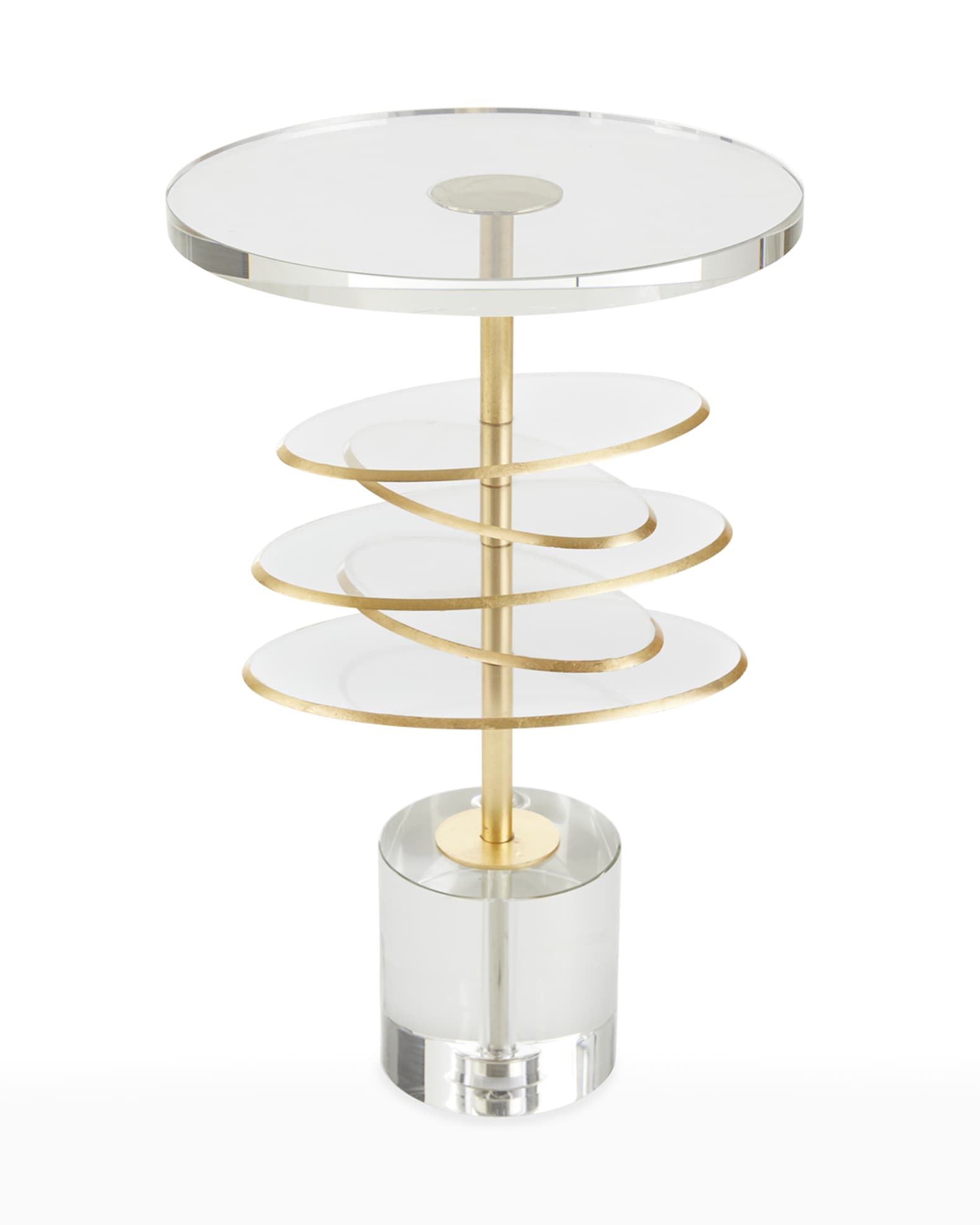 Acrylic Discs Martini Table 0