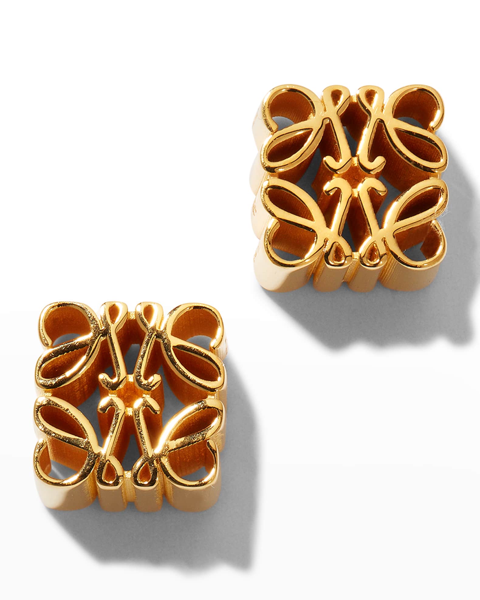 Loewe Anagram Stud Earrings | Neiman Marcus