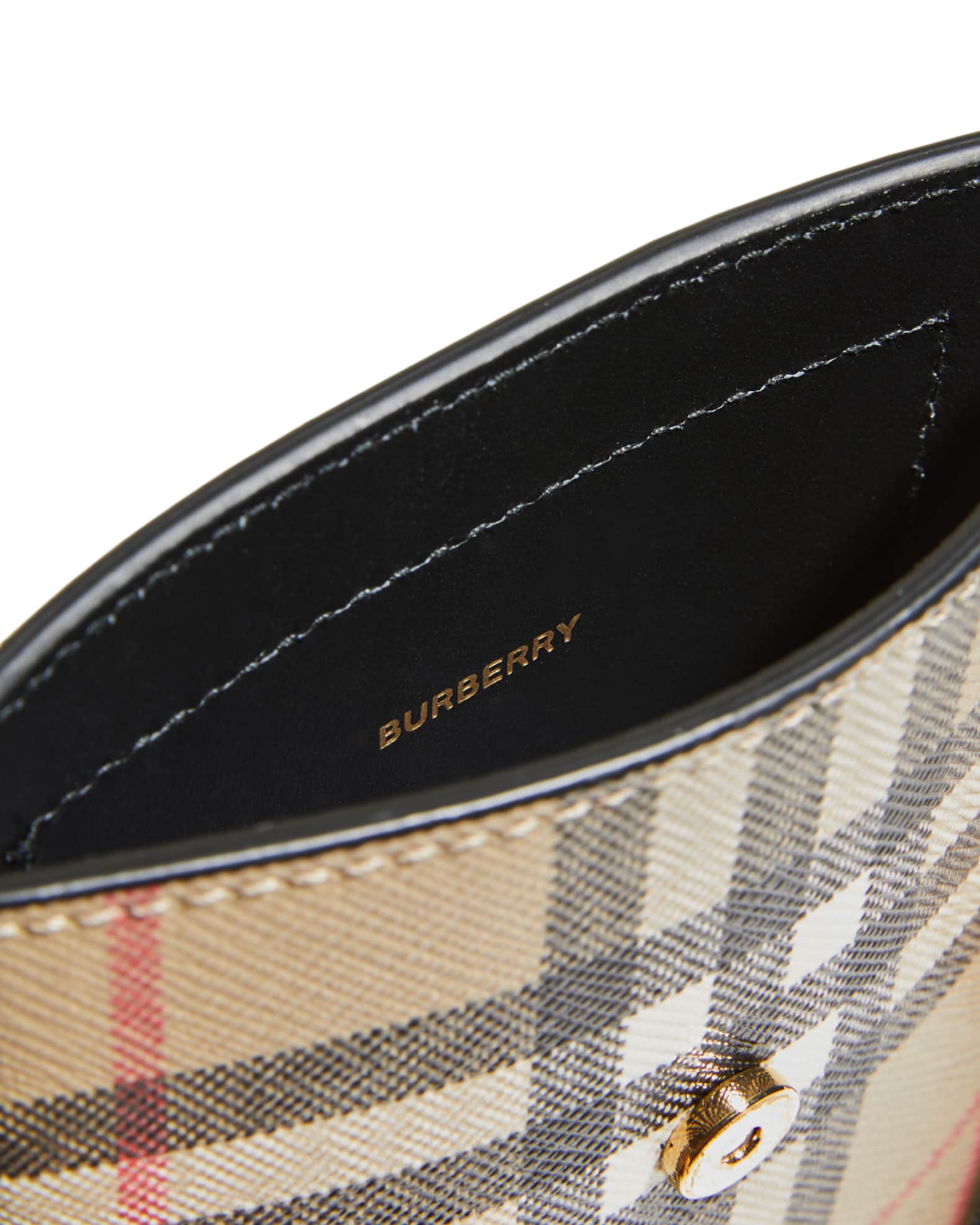 Burberry Anne Vintage Check Phone Crossbody Bag Neiman Marcus