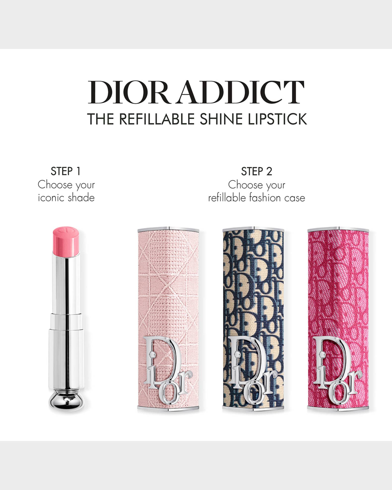 Dior Addict Refillable Shine Lipstick - Couture Case 1