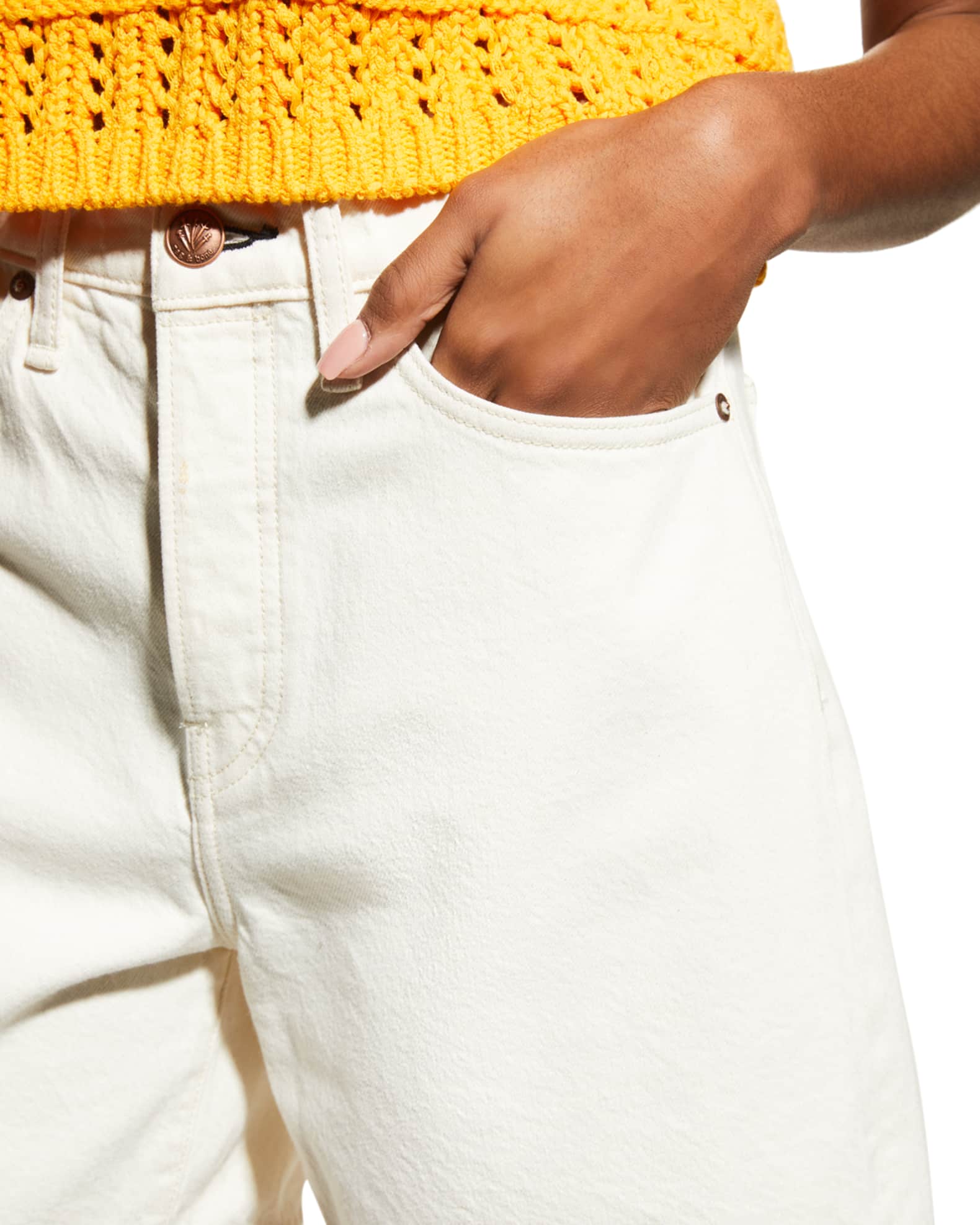 Rag & Bone Maya 6Inch Denim Shorts Neiman Marcus