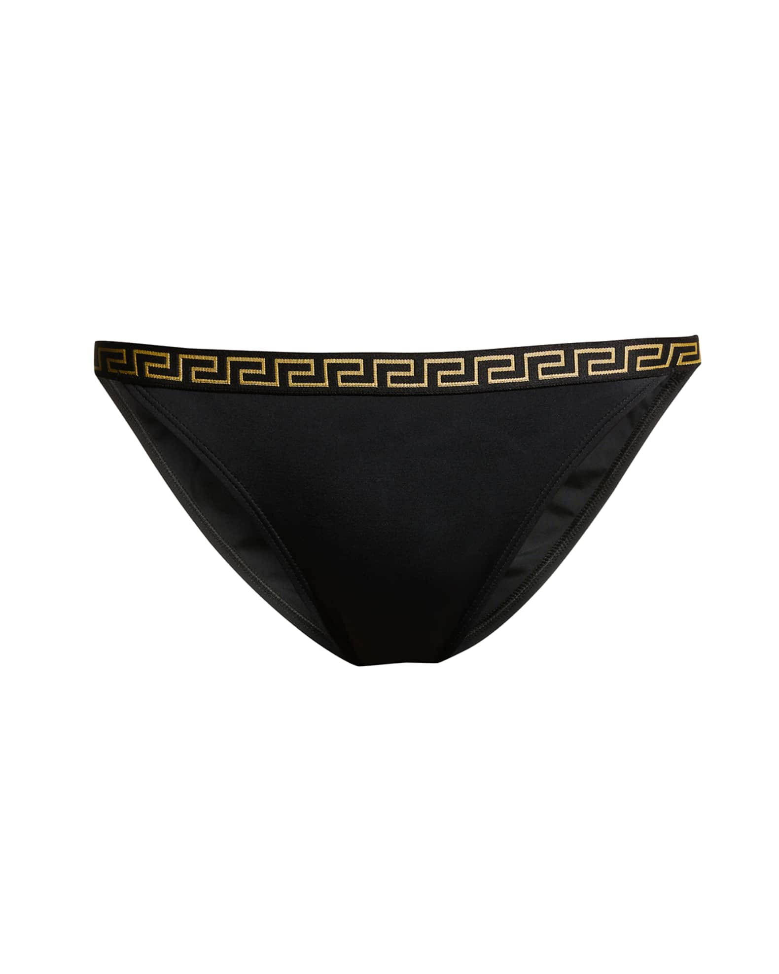 Versace Greca Border Hipster Bikini Bottoms - Bergdorf Goodman