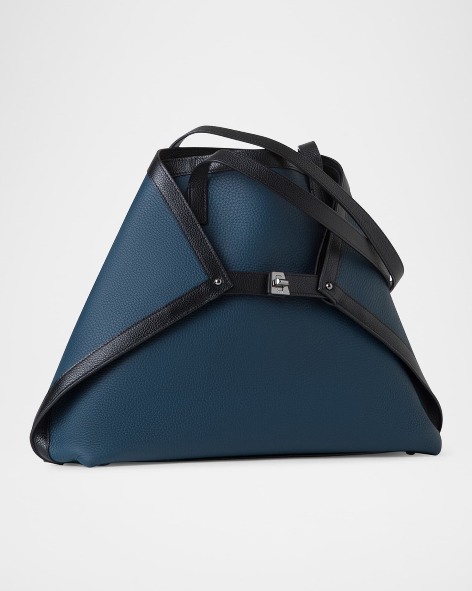 Akris Ai Medium Colorblock Convertible Shoulder Bag | Neiman Marcus