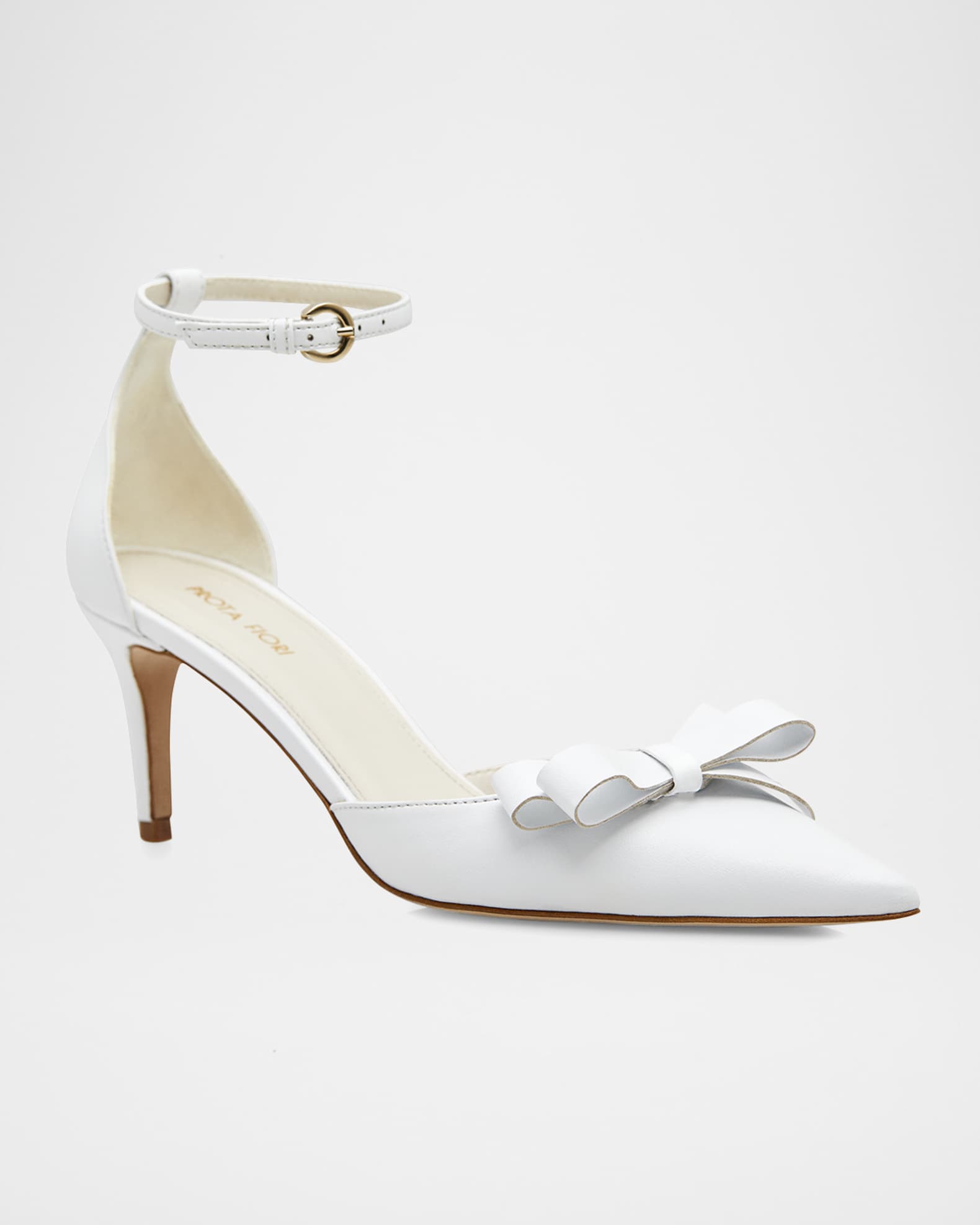Margherita Apple Skin Kitten Heels 1