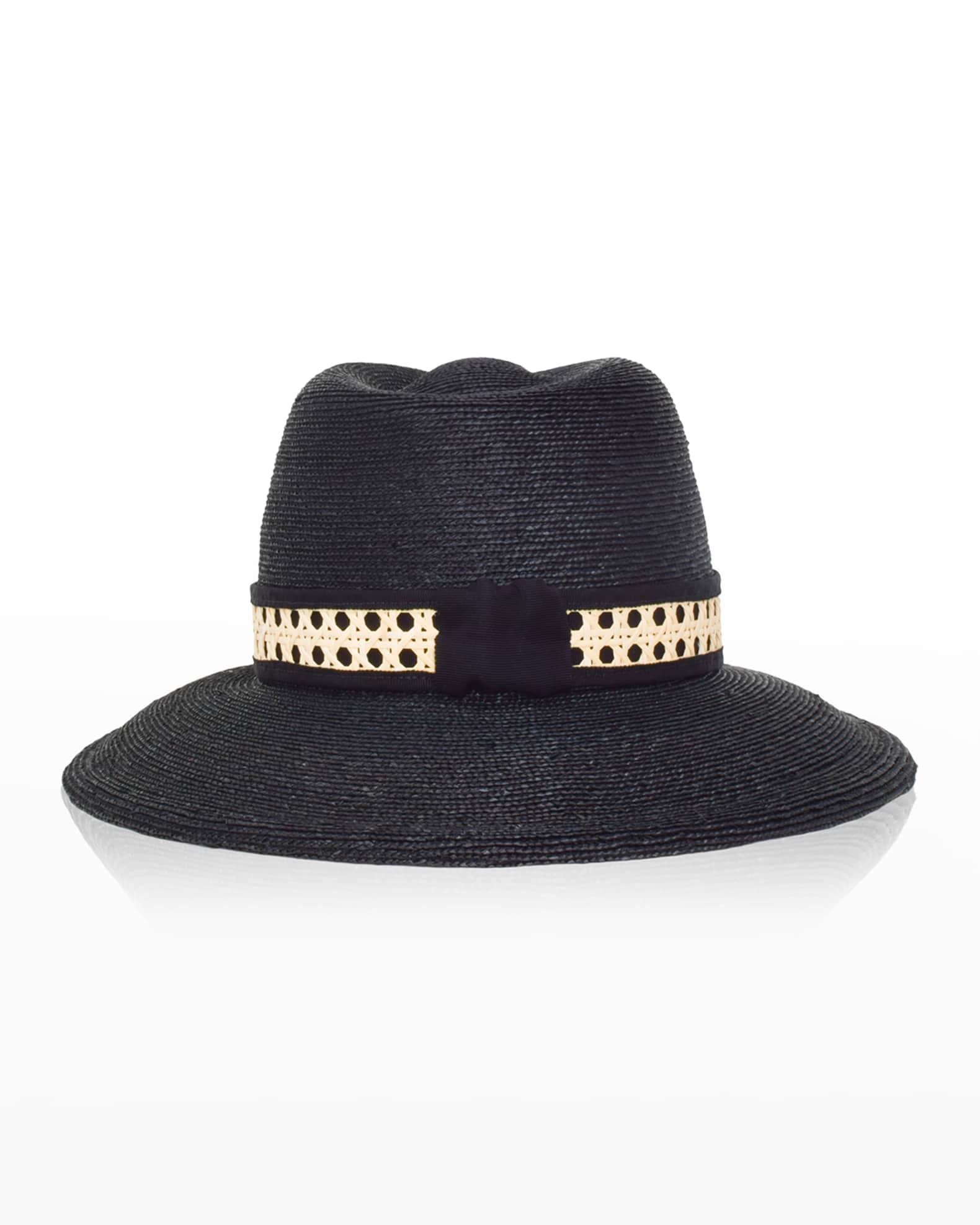 Saint Laurent Straw Panama Hat - I-MAGAZINE Inc